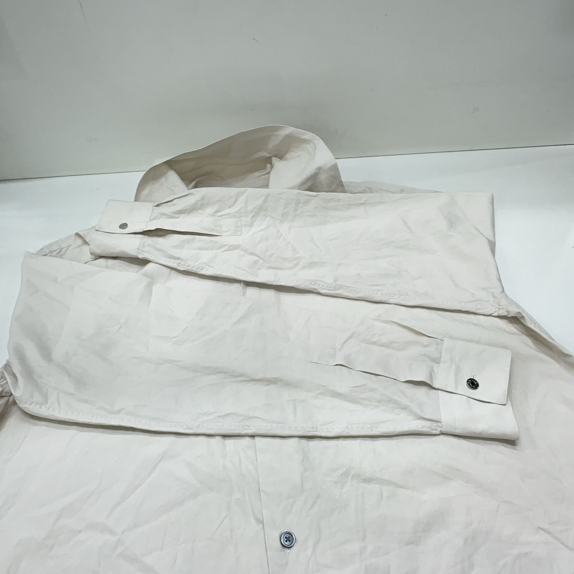 Hermes Hermès Cotton Button Up Shirt Size M Size US M / EU 48-50 / 2 - 9 Thumbnail