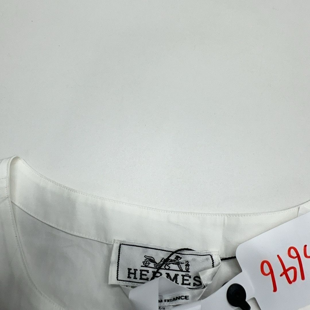 Hermes Hermes Pocket Cotton T-Shirt Size XXS Size US XXS / EU 40 - 4 Thumbnail
