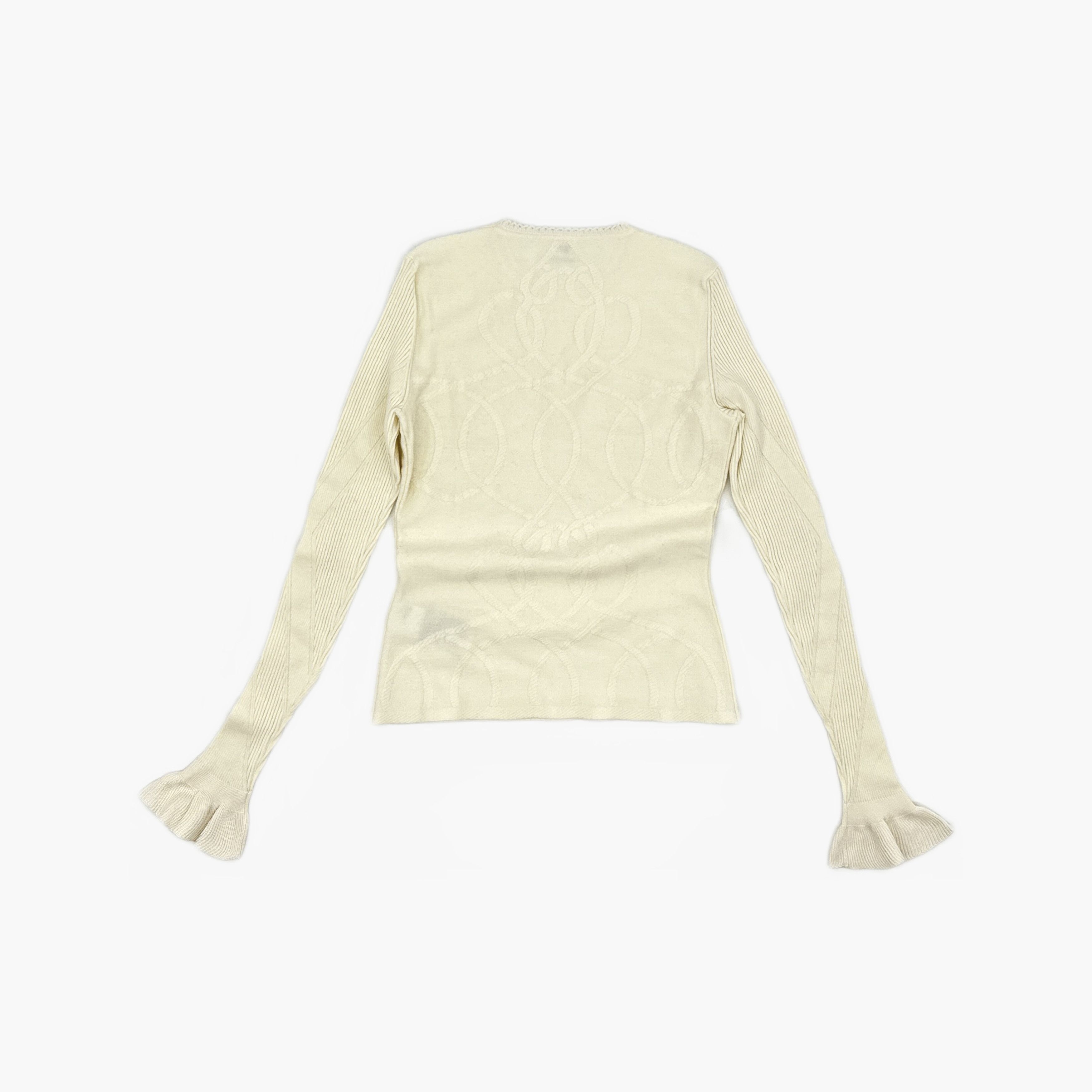 Hermes Hermès Wool Blend Knit Sweater Size 34 Size XXS / US 00 / IT 34 - 2 Thumbnail
