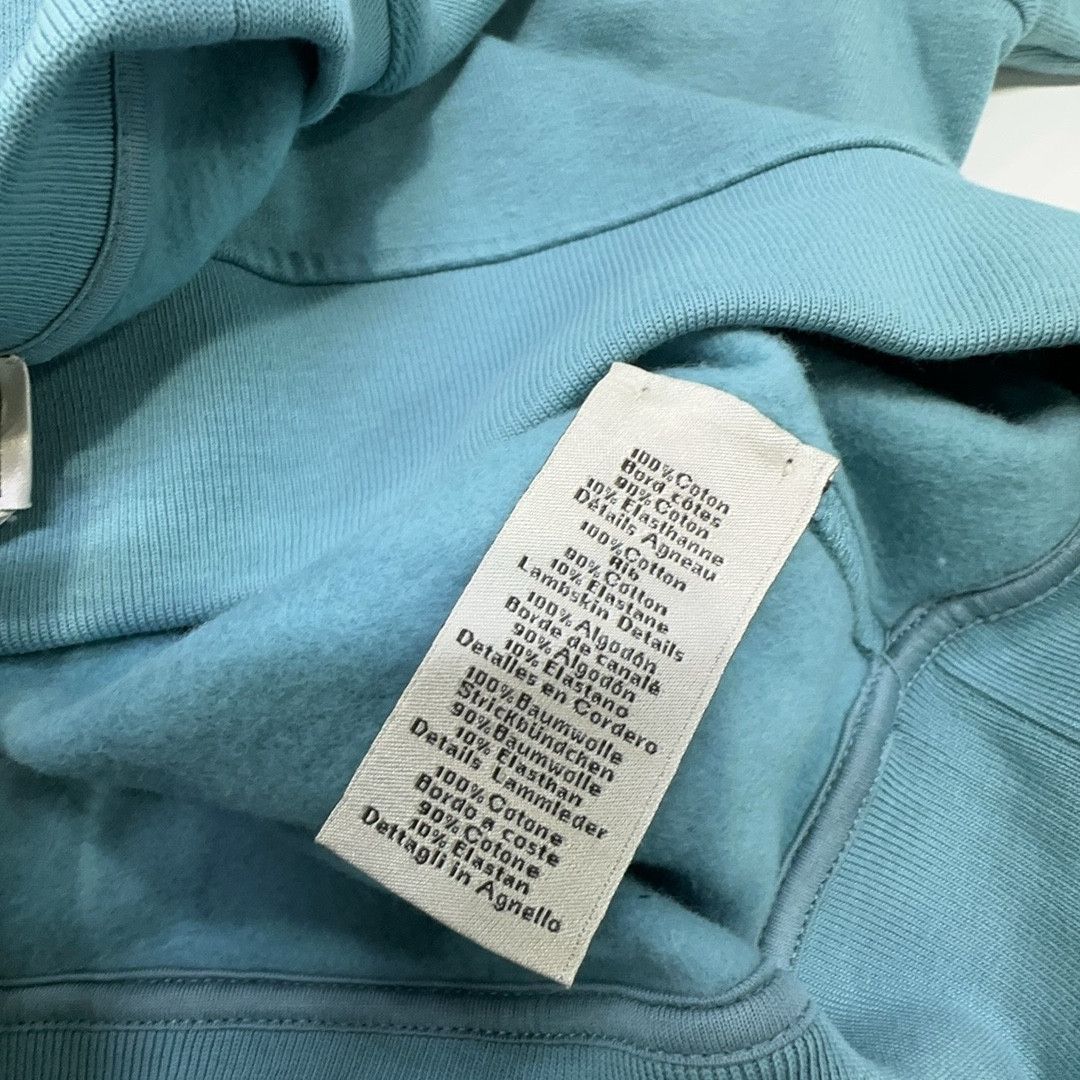 Hermes HERMÈS Leather Patch Crewneck Sweatshirt Size S Size US S / EU 44-46 / 1 - 3 Thumbnail