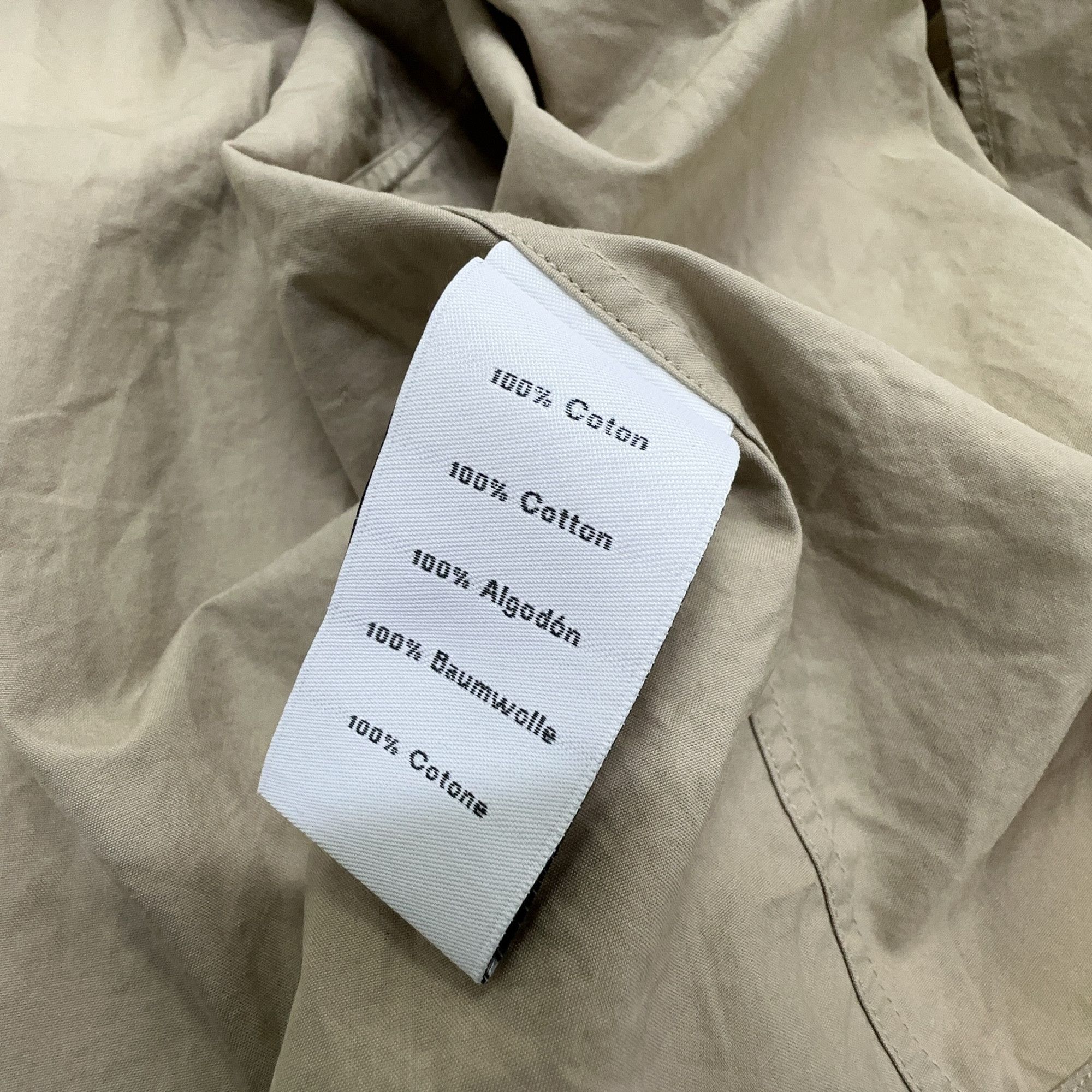 Hermes Hermès Band Collar Cotton Shirt Size L Size US XS / EU 42 / 0 - 3 Thumbnail