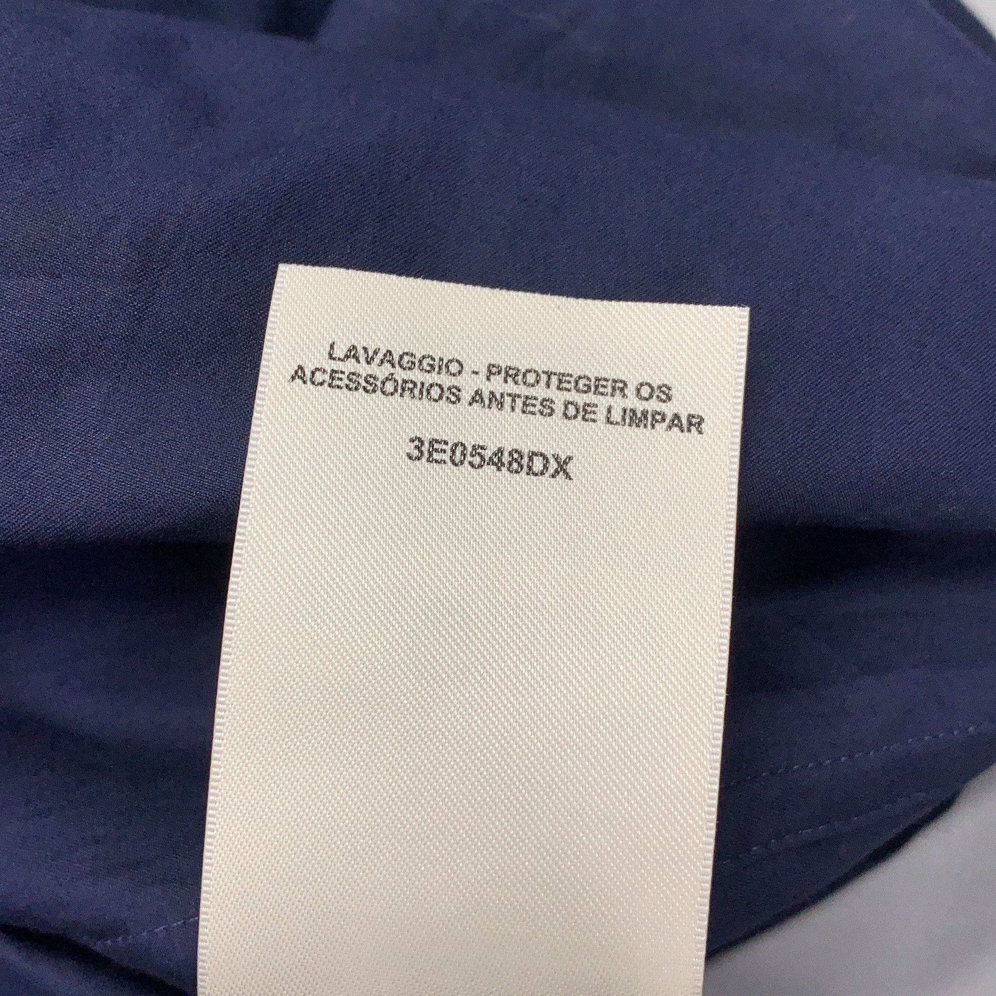 Hermes Hermes Navy Cotton Shirt Dress Size 38 Size S / US 4 / IT 40 - 5 Thumbnail