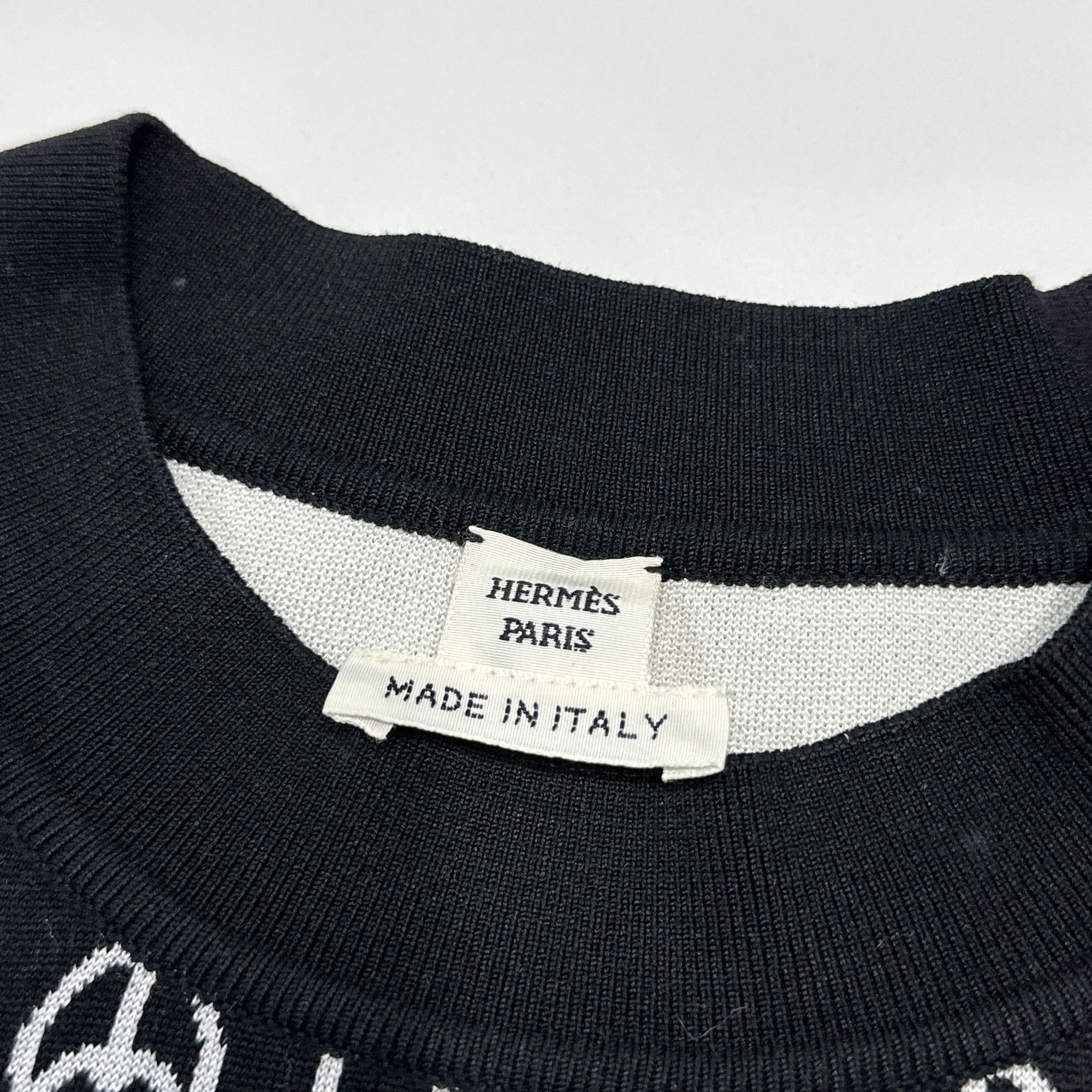 Hermes Hermès Chain Motif Knit Sweater Size 38 Size S / US 4 / IT 40 - 3 Thumbnail