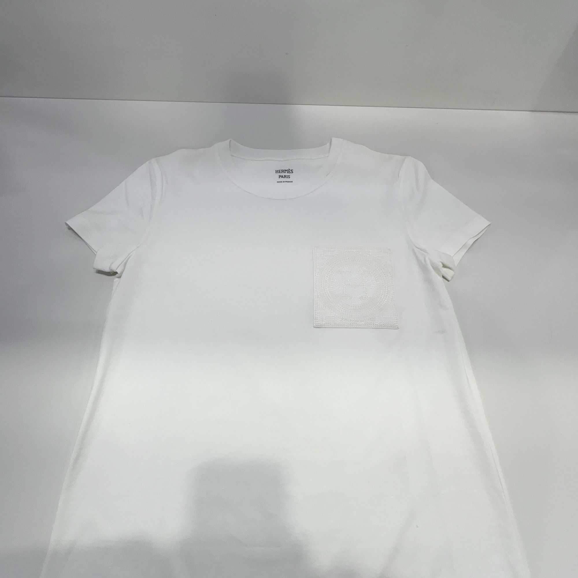 Hermes Hermes Embroidered Pocket T-Shirt Dress Size 36 Size XS / US 0-2 / IT 36-38 - 7 Thumbnail