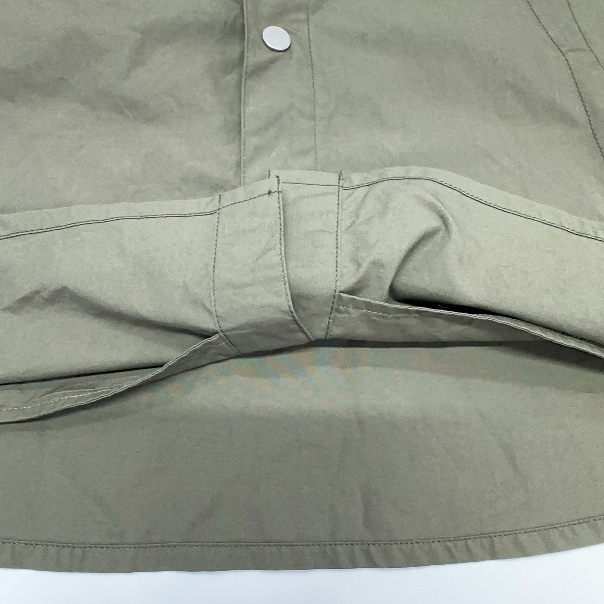 Hermes Hermès Cotton Snap Button Jacket Green 39 Size US M / EU 48-50 / 2 - 7 Thumbnail