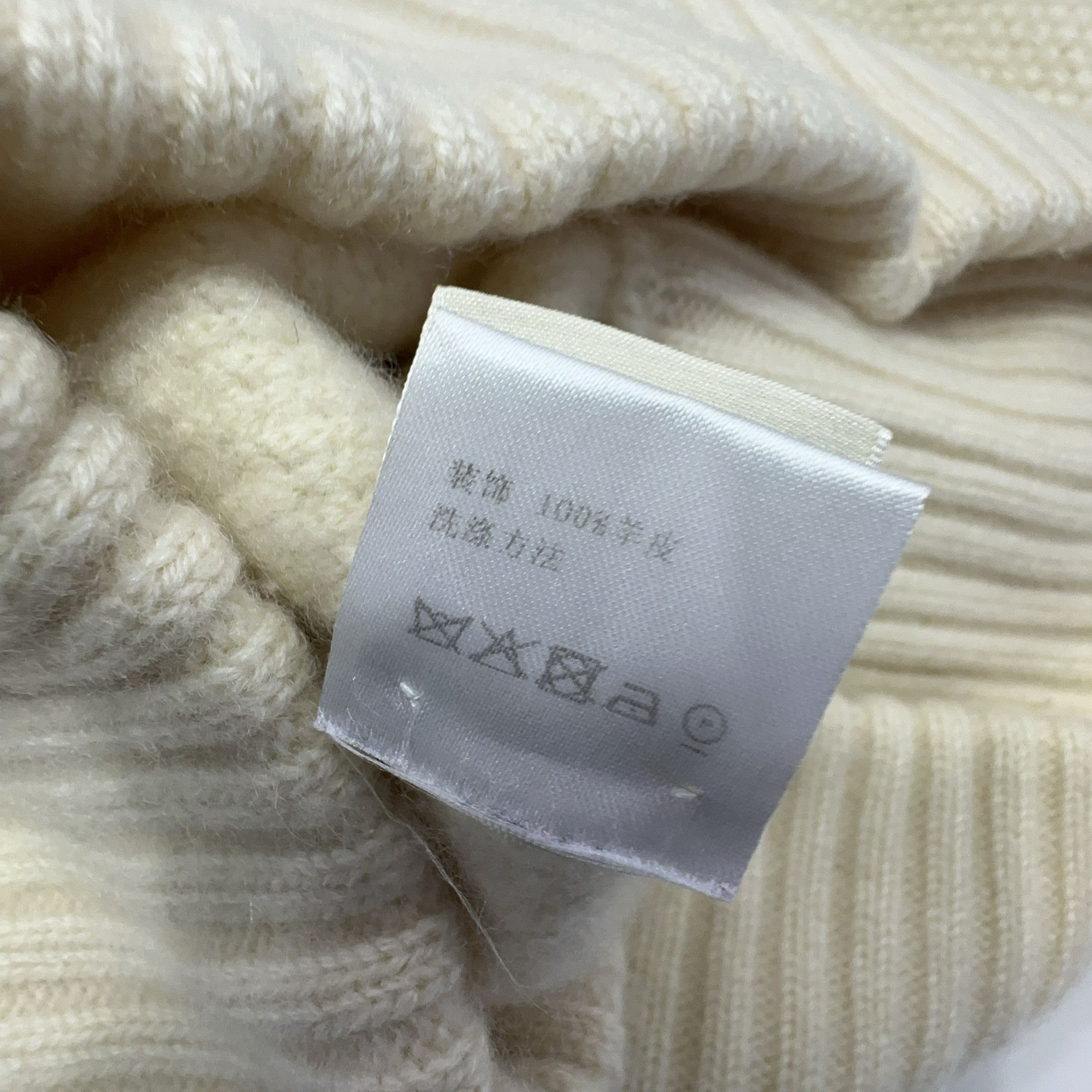 Hermes Hermès Leather Trim Cashmere Turtleneck Sweater Size 36 Size XS / US 0-2 / IT 36-38 - 4 Thumbnail