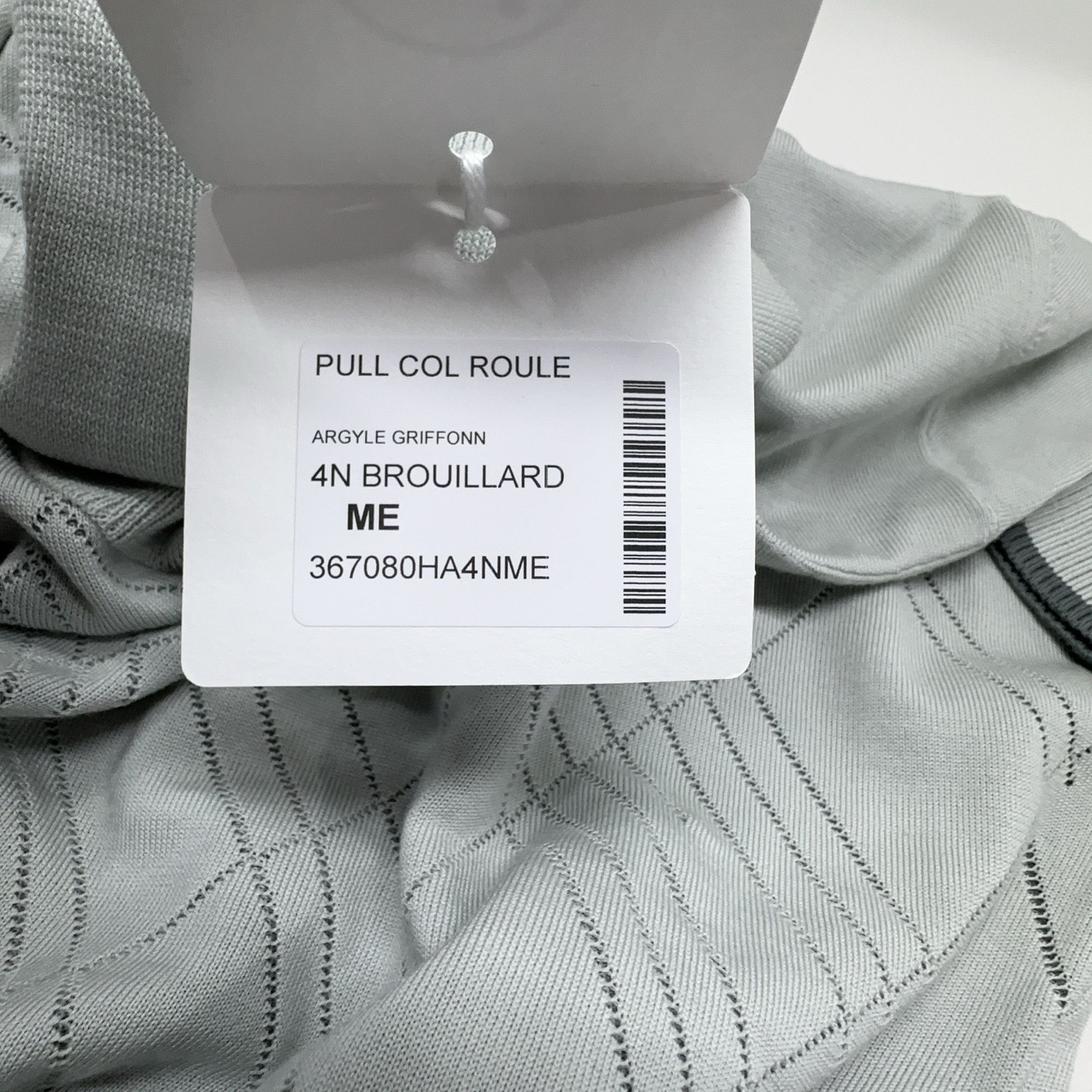 Hermes HERMES Argyle Turtleneck Sweater Size M Size US M / EU 48-50 / 2 - 6 Thumbnail