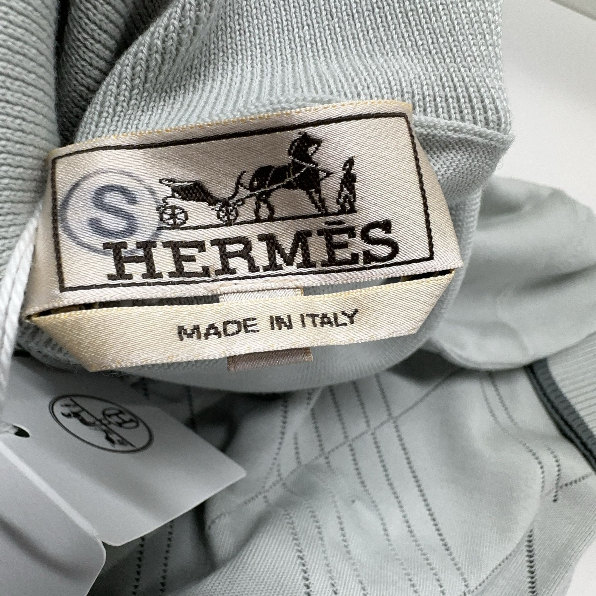 Hermes HERMES Argyle Turtleneck Sweater Size M Size US M / EU 48-50 / 2 - 4 Thumbnail