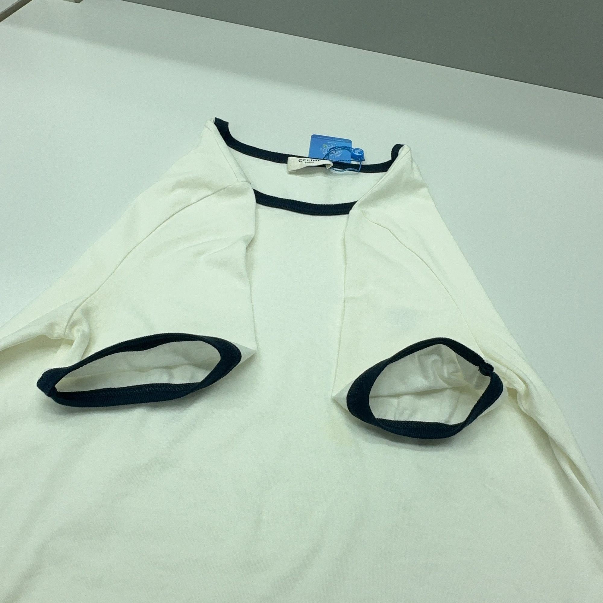 Celine Celine Triomphe Pocket Short Sleeve T-Shirt Size XS Size XS / US 0-2 / IT 36-38 - 17 Thumbnail
