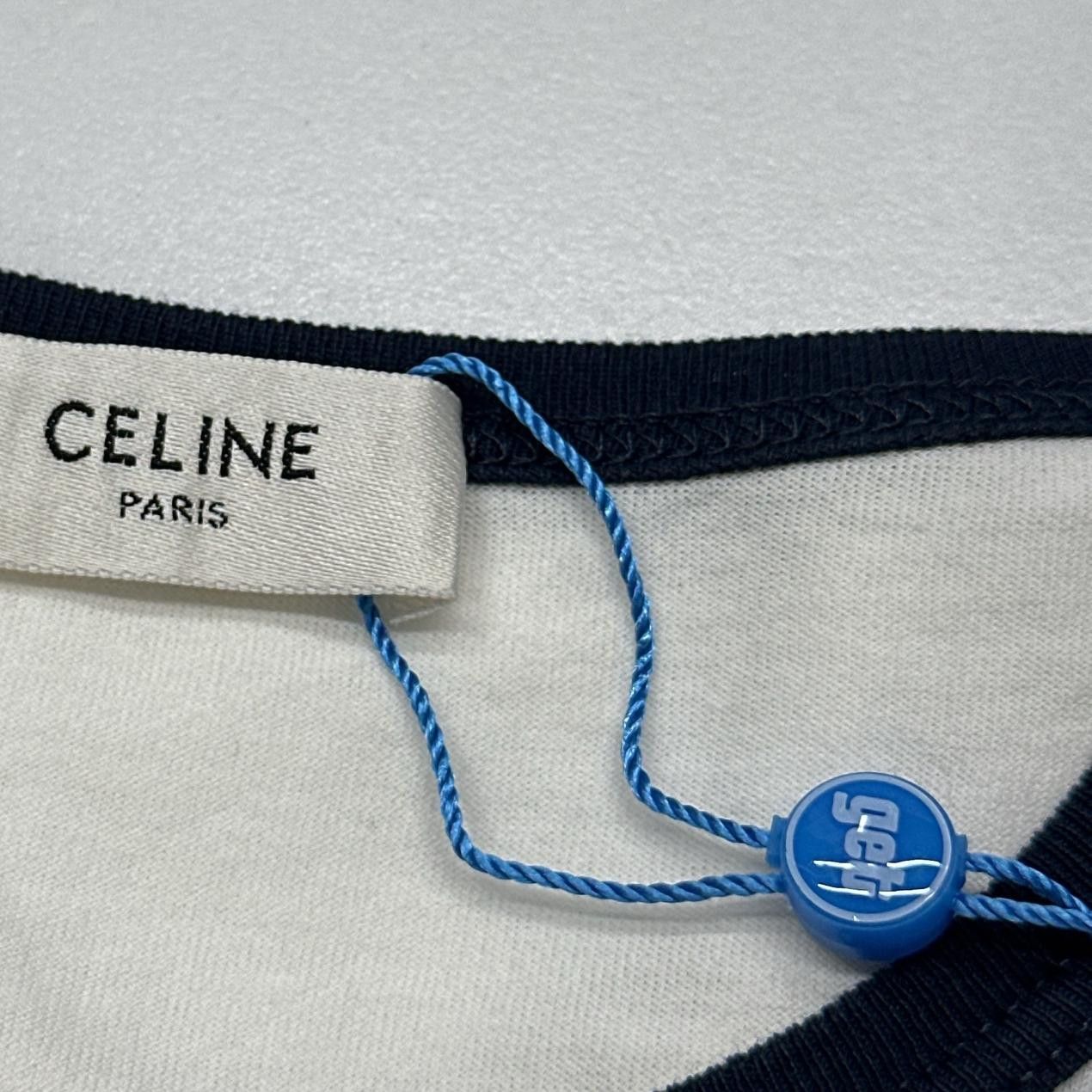 Celine Celine Triomphe Pocket Short Sleeve T-Shirt Size XS Size XS / US 0-2 / IT 36-38 - 11 Thumbnail