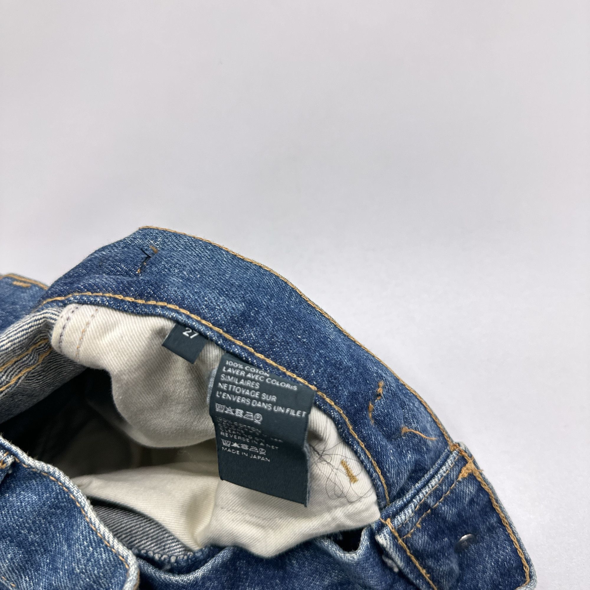 Celine CELINE Wash Denim Jeans Size 27 Size 27" / US 4 / IT 40 - 4 Thumbnail