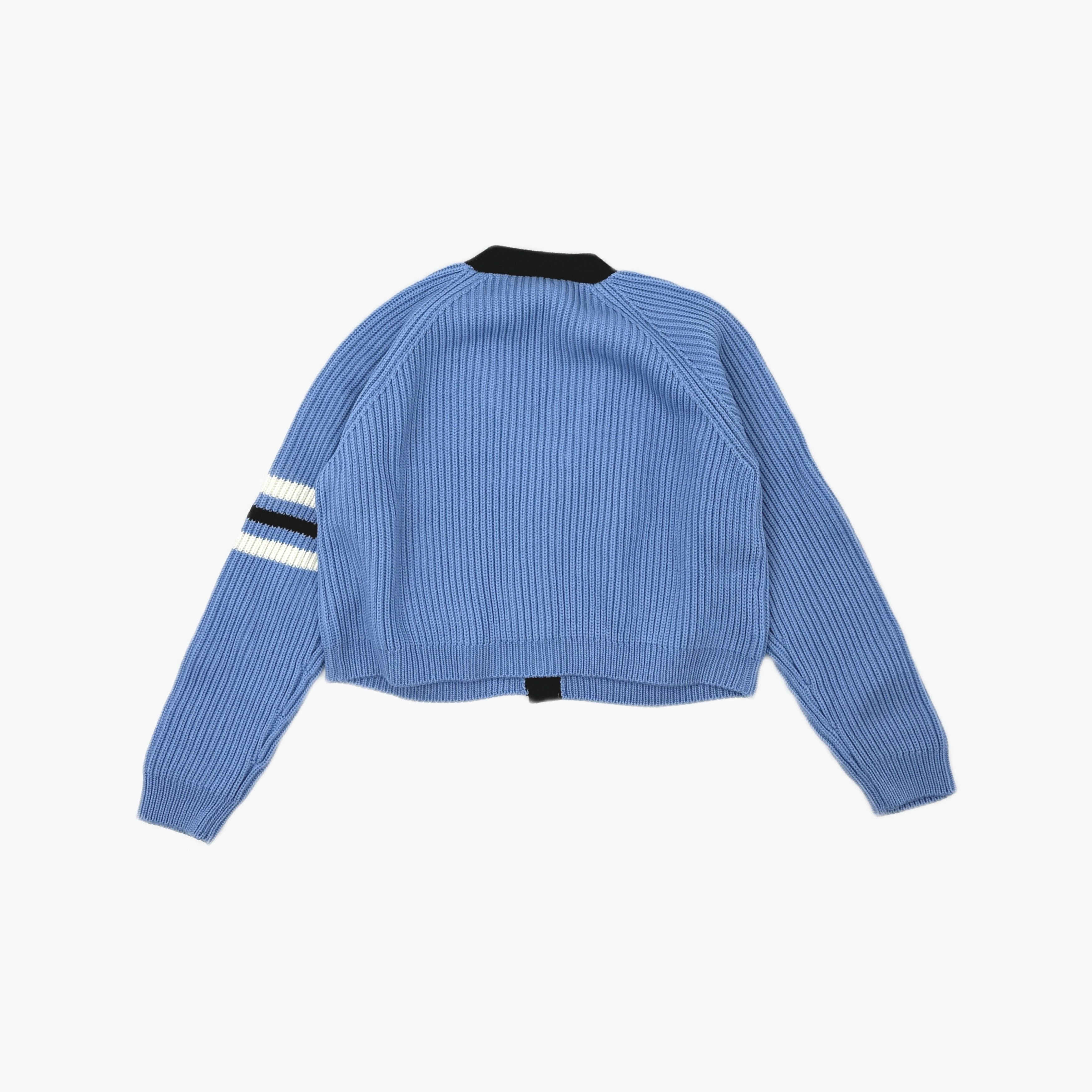 Miu Miu Miu Miu Logo Patch Wool Cardigan Size 38 Size XS / US 0-2 / IT 36-38 - 2 Thumbnail