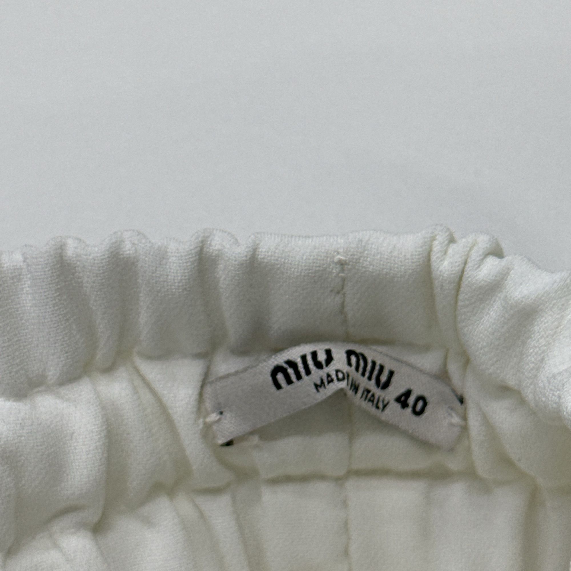 Miu Miu Miu Miu Cady Pants Size 40 Size 27" / US 4 / IT 40 - 5 Thumbnail