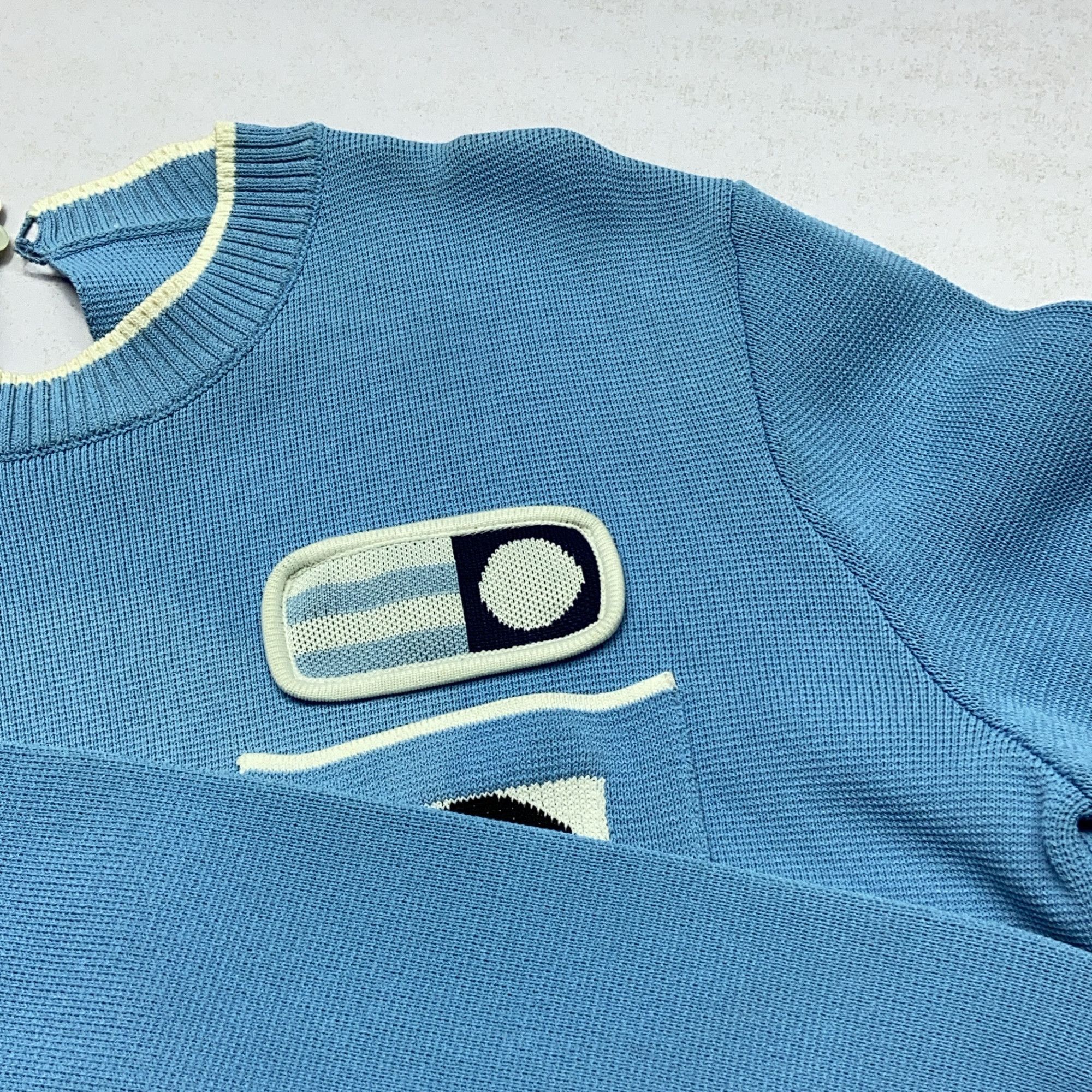 Miu Miu Miu Miu Patch Detail Knit Sweater Size 40 Size S / US 4 / IT 40 - 9 Thumbnail