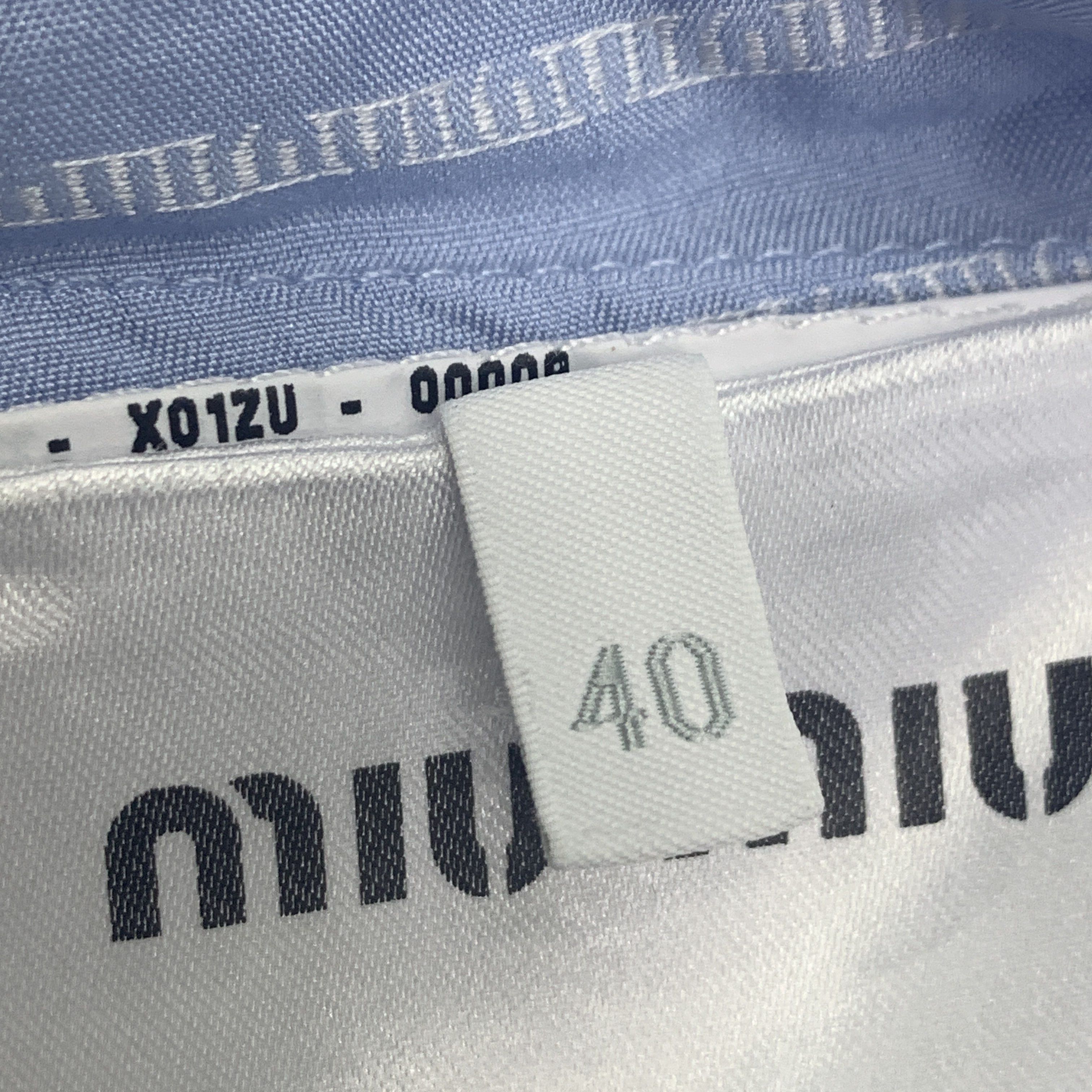 Miu Miu Miu Miu Striped Button Up Shirt Size 40 Size S / US 4 / IT 40 - 2 Thumbnail