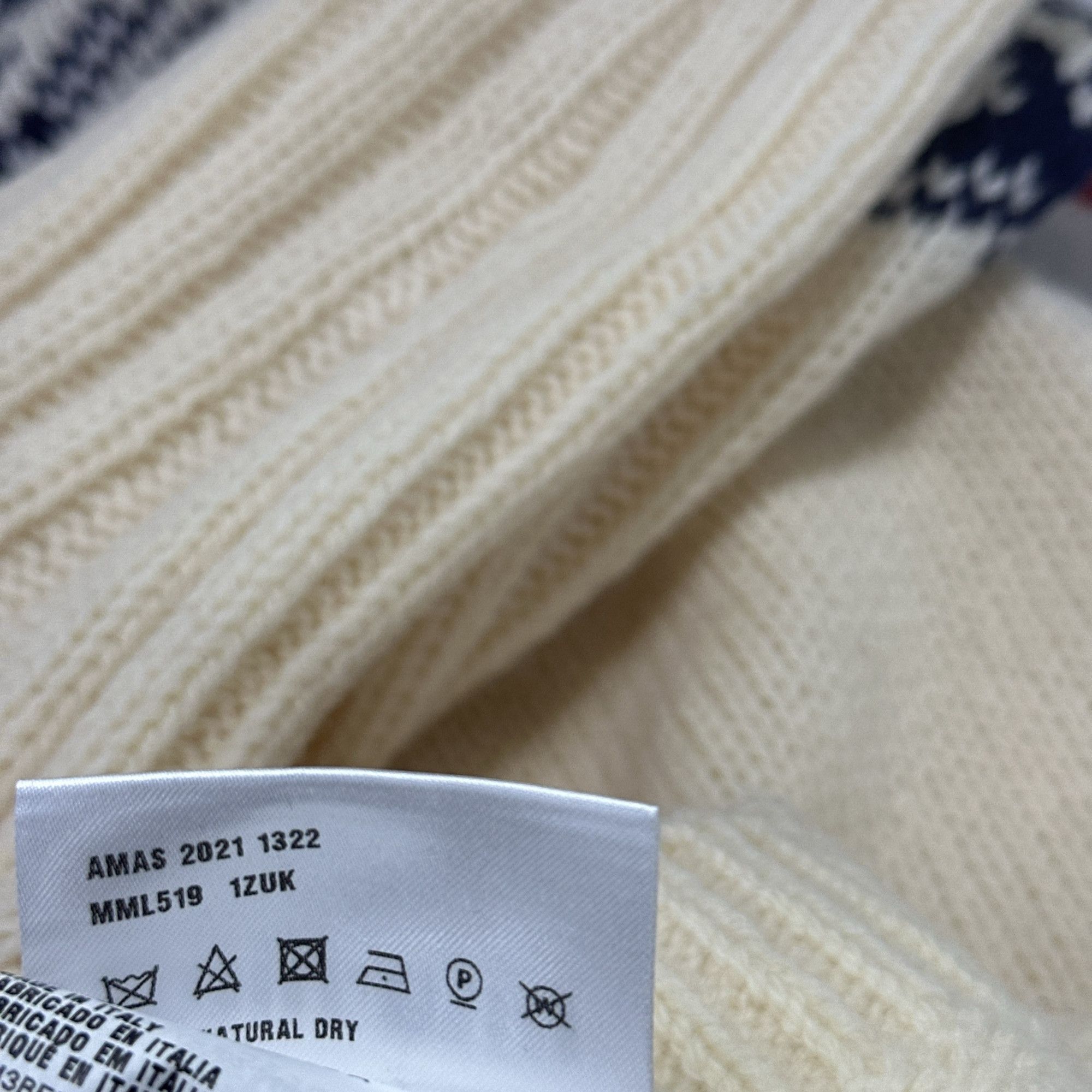 Miu Miu Miu Miu Geometric Pattern Wool Sweater Size 40 Size S / US 4 / IT 40 - 5 Thumbnail