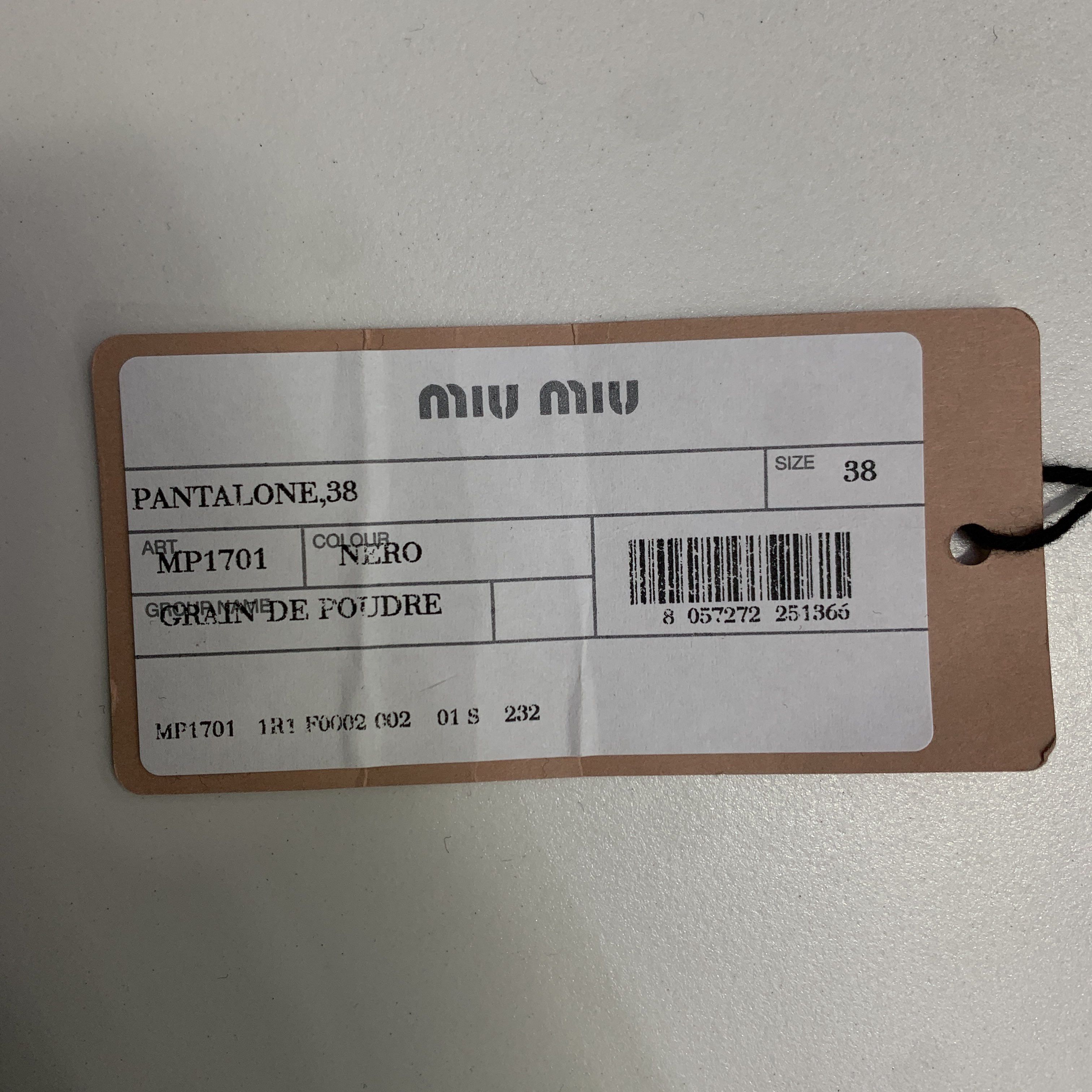 Miu Miu Miu Miu Logo Shorts Size 38 Size 26" / US 2 / IT 38 - 4 Thumbnail