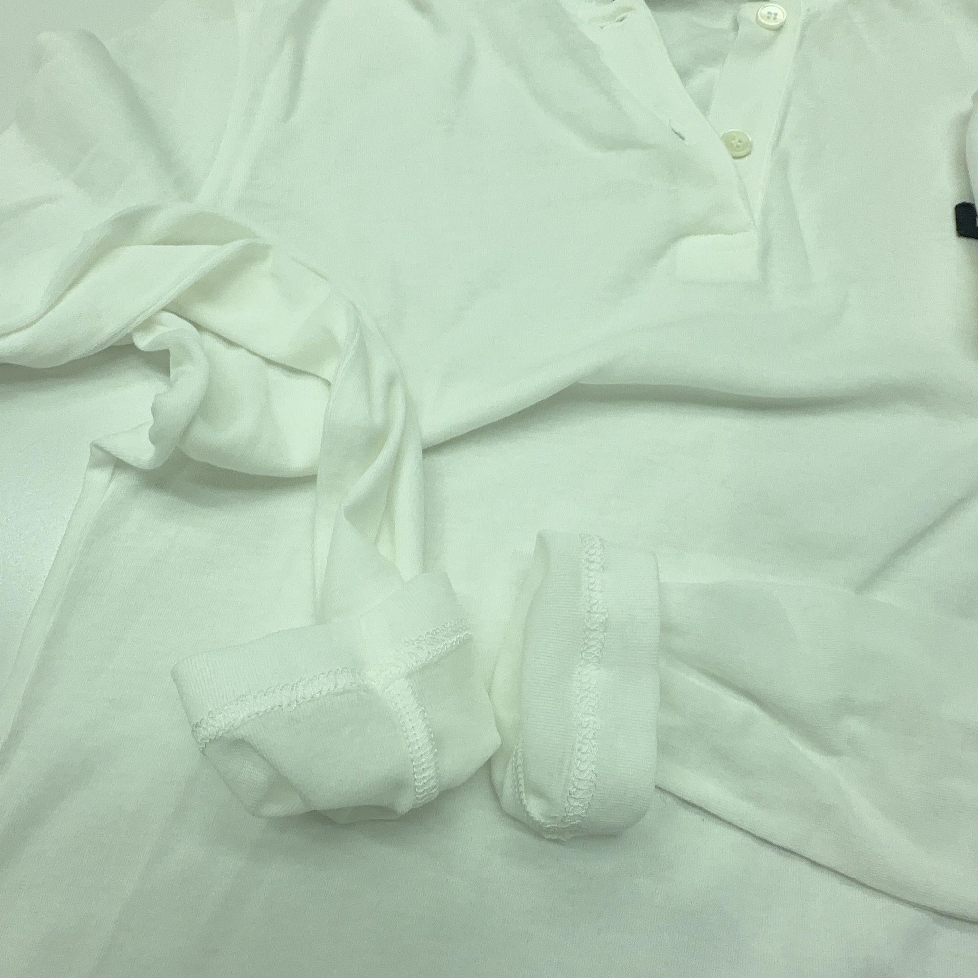 Miu Miu Miu Miu White Polo Long Sleeve Mini Dress Size S Size S / US 4 / IT 40 - 8 Thumbnail