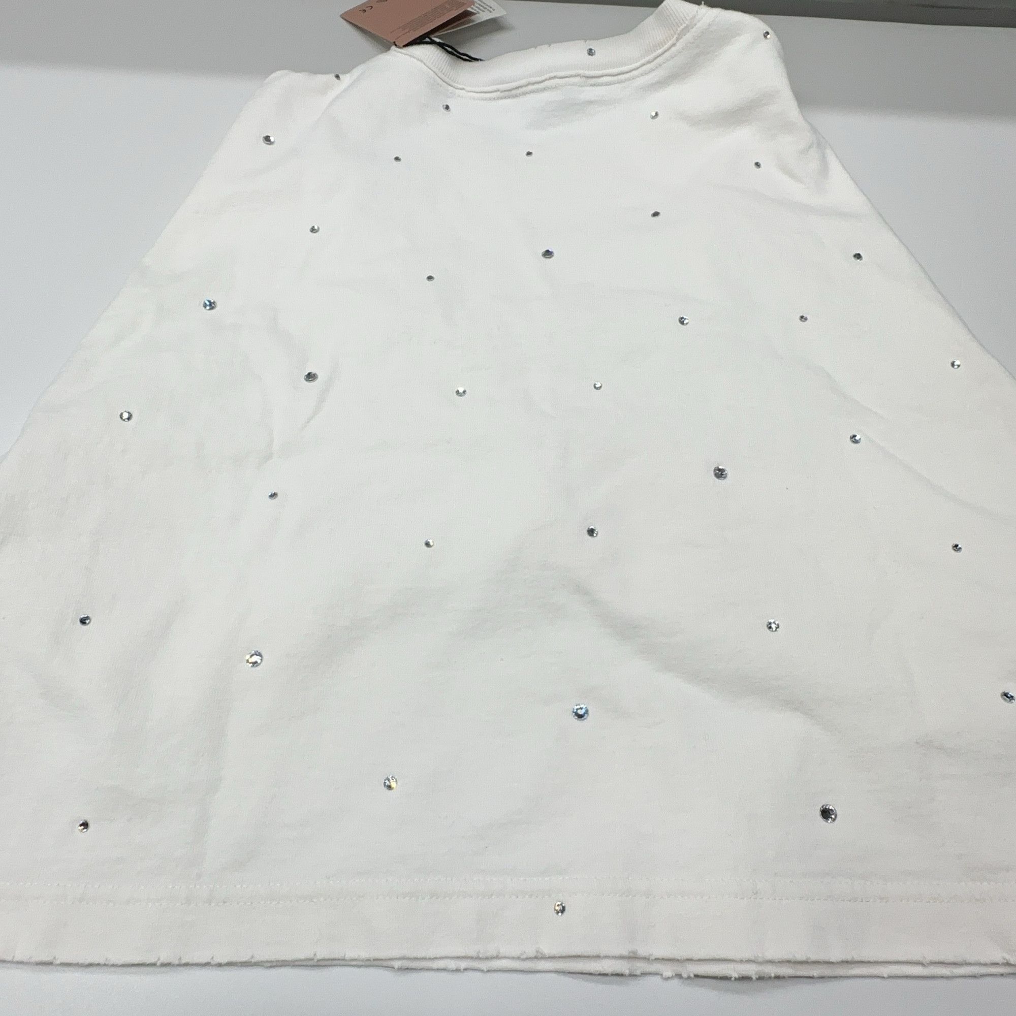 Miu Miu Miu Miu Crystal Logo T-Shirt S Size S / US 4 / IT 40 - 13 Thumbnail