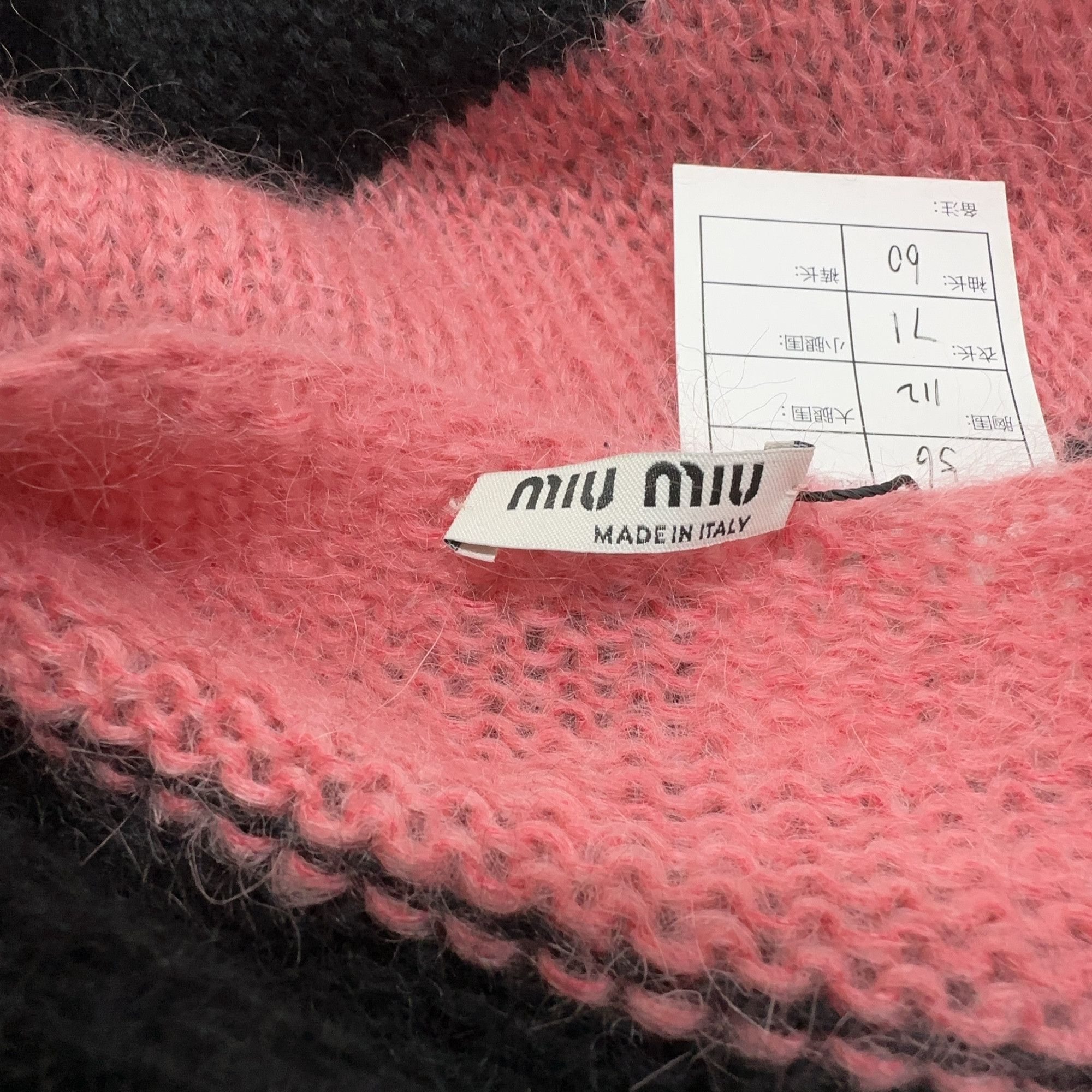 Miu Miu Miu Miu Striped Knit Sweater Size 40 Size S / US 4 / IT 40 - 4 Thumbnail
