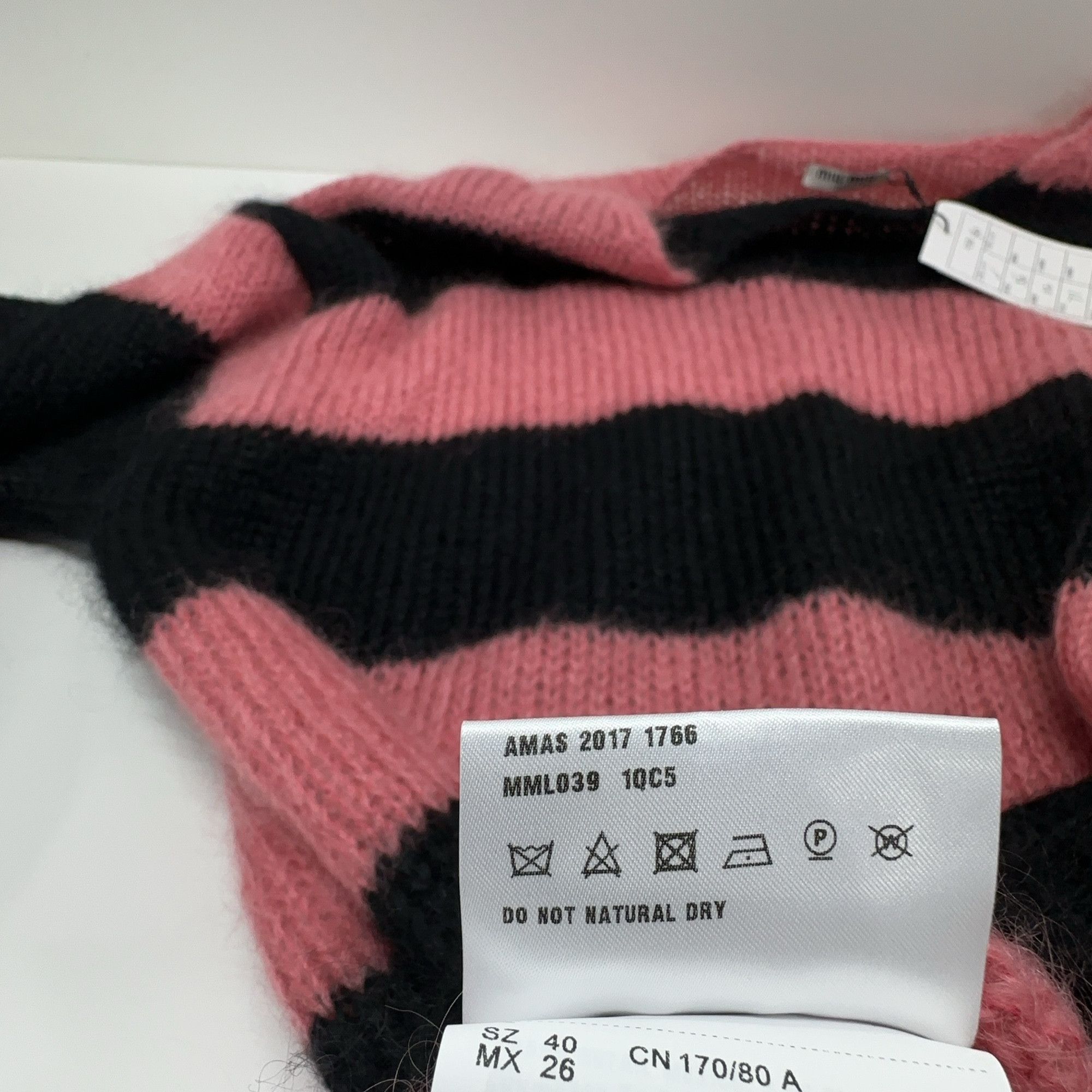 Miu Miu Miu Miu Striped Knit Sweater Size 40 Size S / US 4 / IT 40 - 6 Thumbnail
