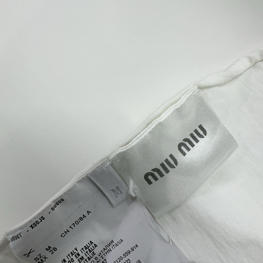 Miu Miu Miu Miu Pegasus Print T-Shirt Size M Size M / US 6-8 / IT 42-44 - 5 Thumbnail