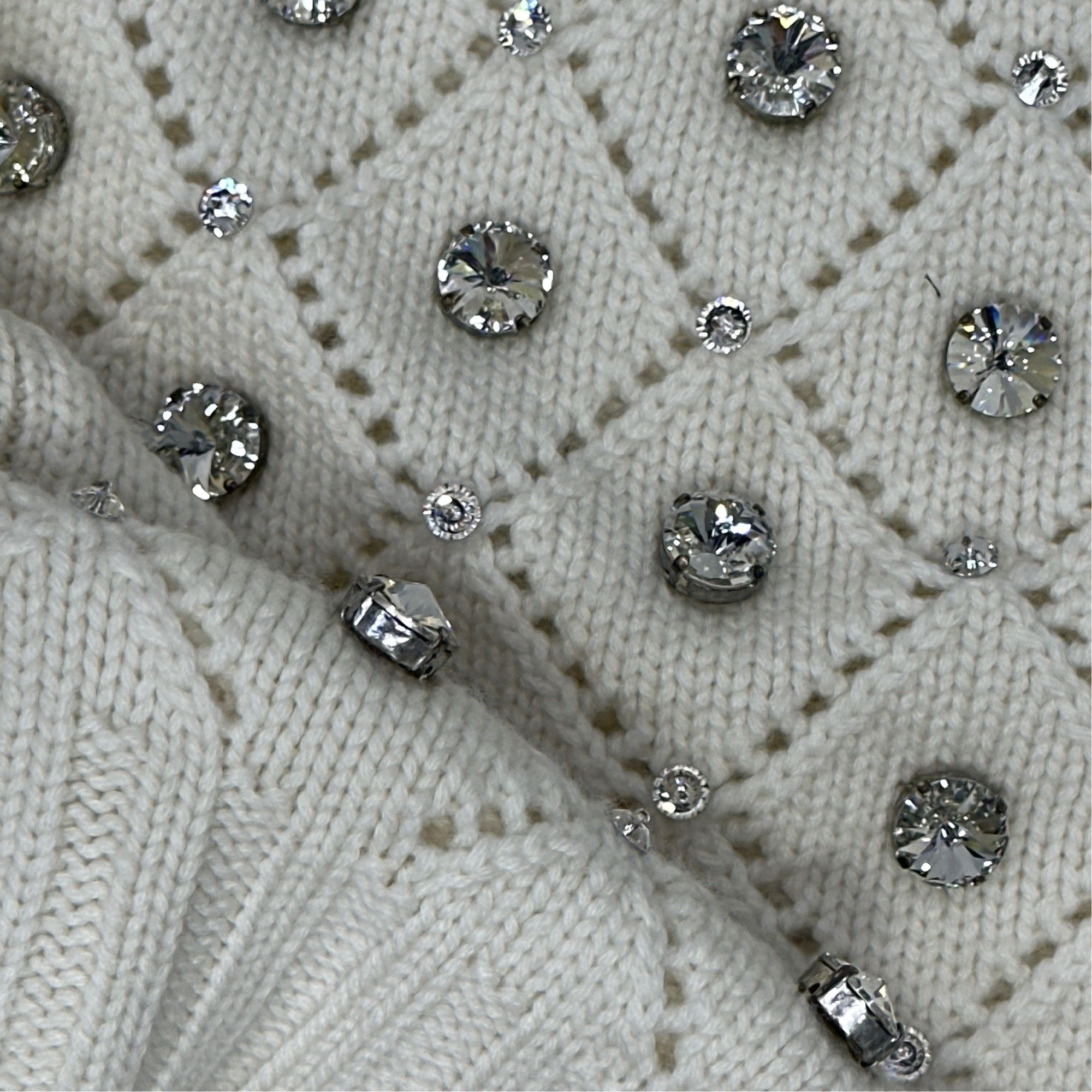 Miu Miu Miu Miu Crystal Embellished Cashmere Cardigan Size 36 Size XS / US 0-2 / IT 36-38 - 5 Thumbnail