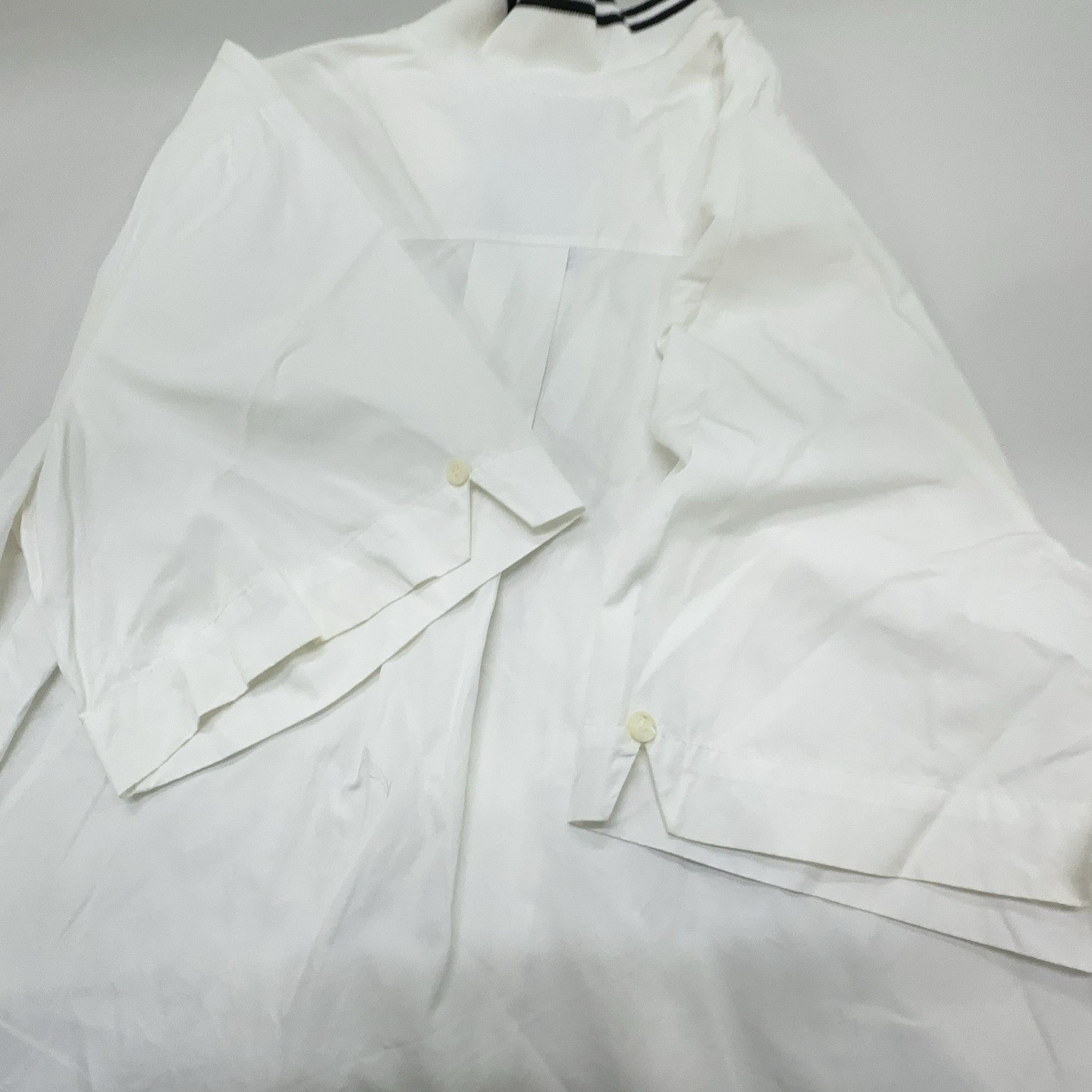 Miu Miu Miu Miu Striped Collar Button Up Shirt Size 36 Size XS / US 0-2 / IT 36-38 - 11 Thumbnail
