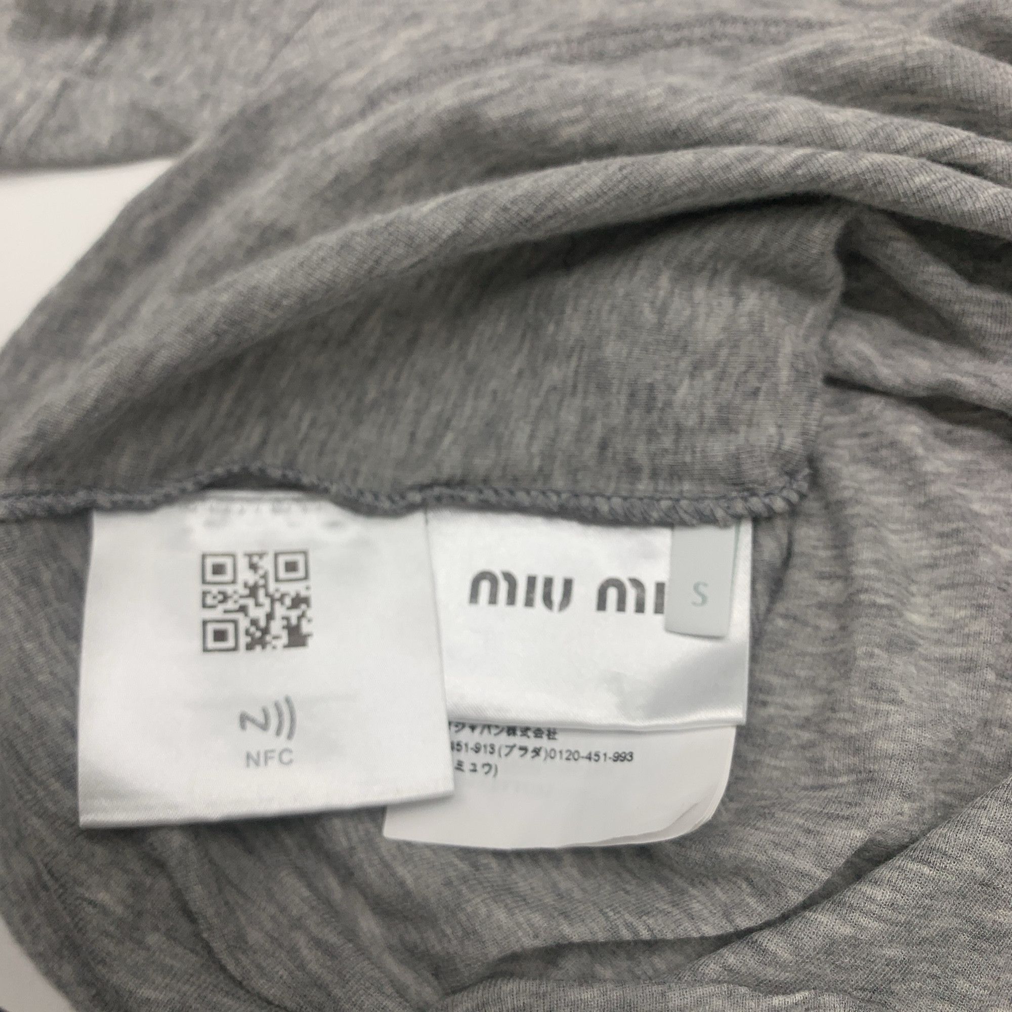 Miu Miu Miu Miu Logo Patch T-Shirt Size S Size S / US 4 / IT 40 - 5 Thumbnail