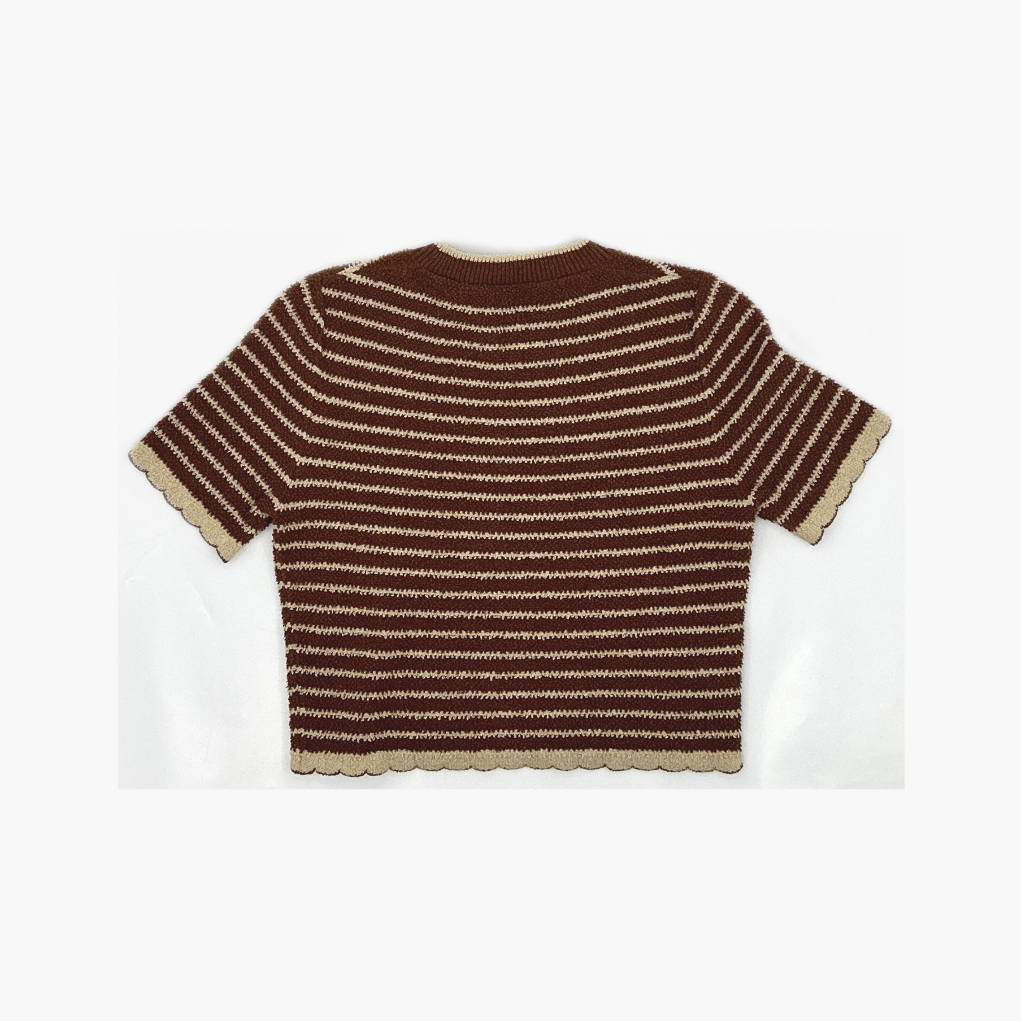 Miu Miu Miu Miu Striped Knit Sweater Size 36 Size XS / US 0-2 / IT 36-38 - 2 Thumbnail