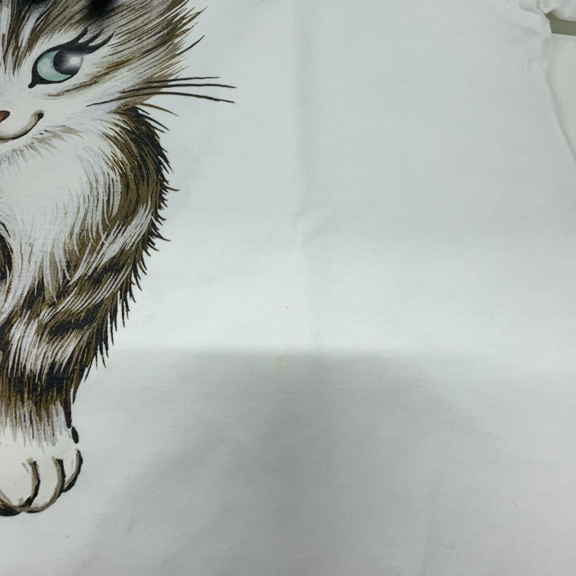 Miu Miu Miu Miu Cat Graphic Striped Long Sleeve T-Shirt Size S Size S / US 4 / IT 40 - 9 Thumbnail