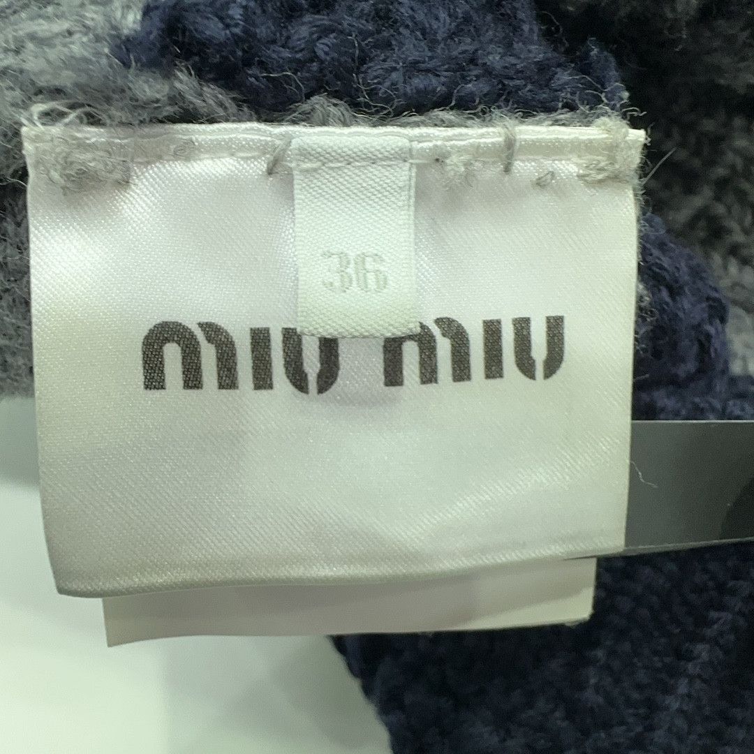 Miu Miu Miu Miu Cable Knit Cardigan Size 36 Size XS / US 0-2 / IT 36-38 - 4 Thumbnail