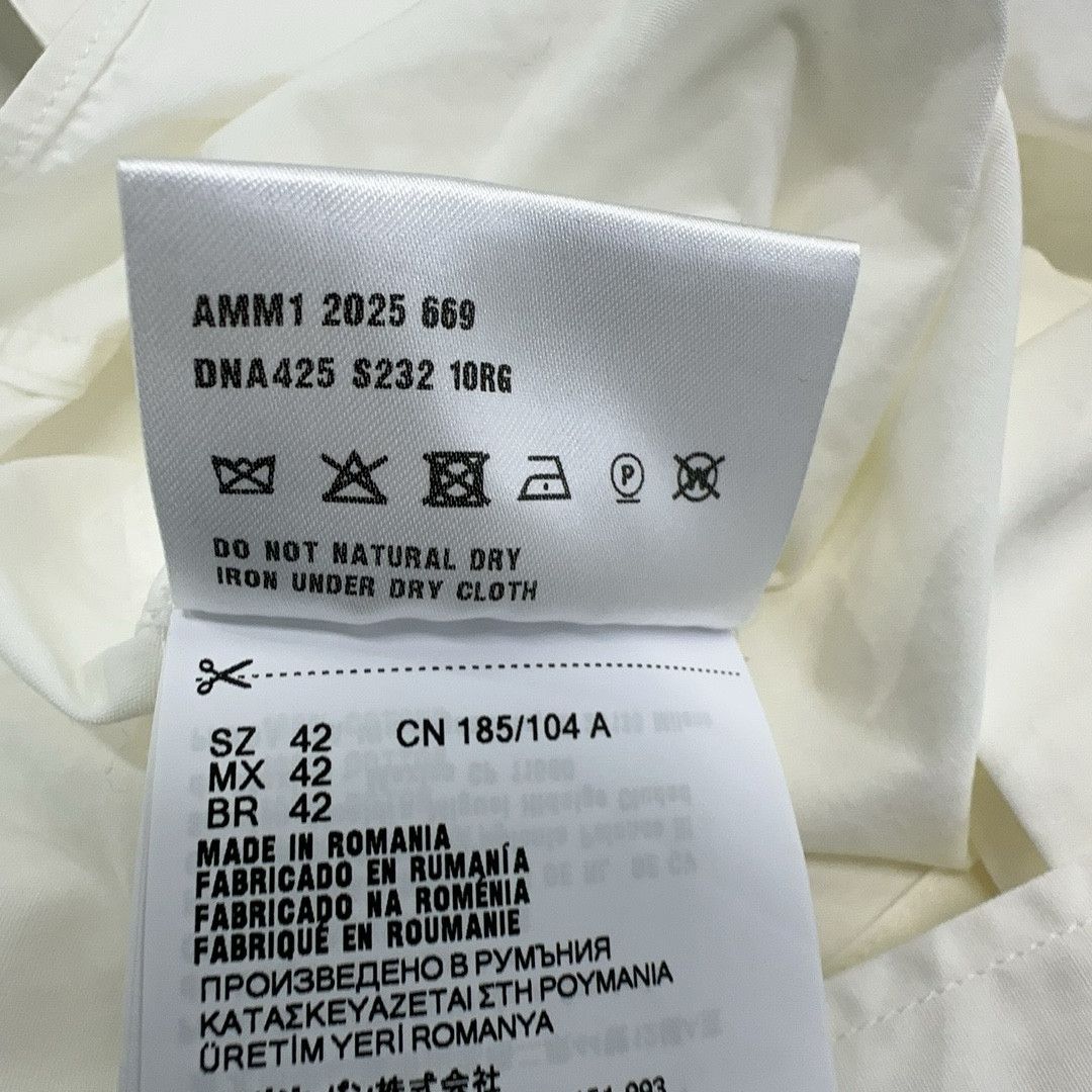 Miu Miu Miu Miu Logo Patch Button Up Shirt Size 42 Size M / US 6-8 / IT 42-44 - 4 Thumbnail
