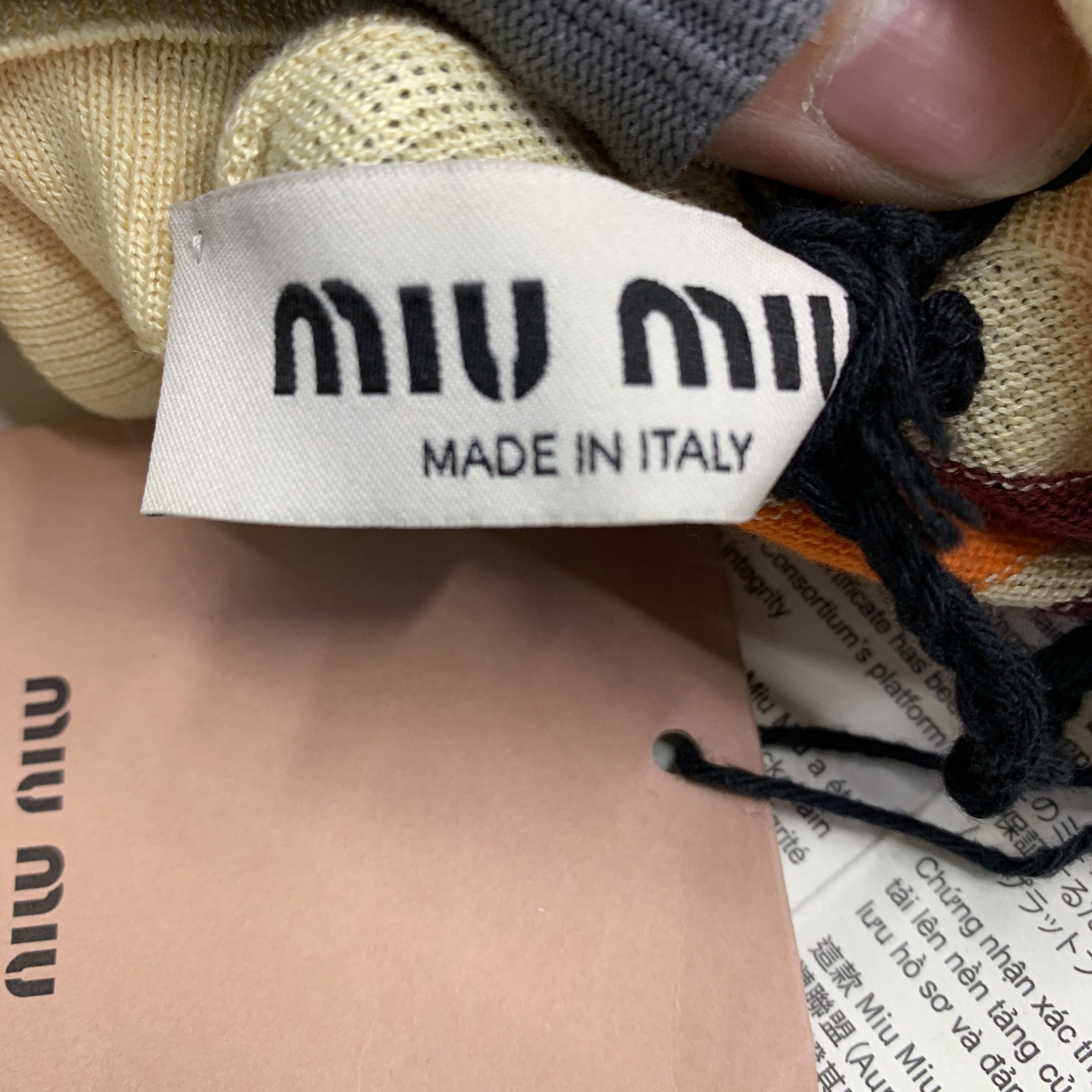 Miu Miu Miu Miu Striped Polo Dress Size 36 Size XS / US 0-2 / IT 36-38 - 2 Thumbnail