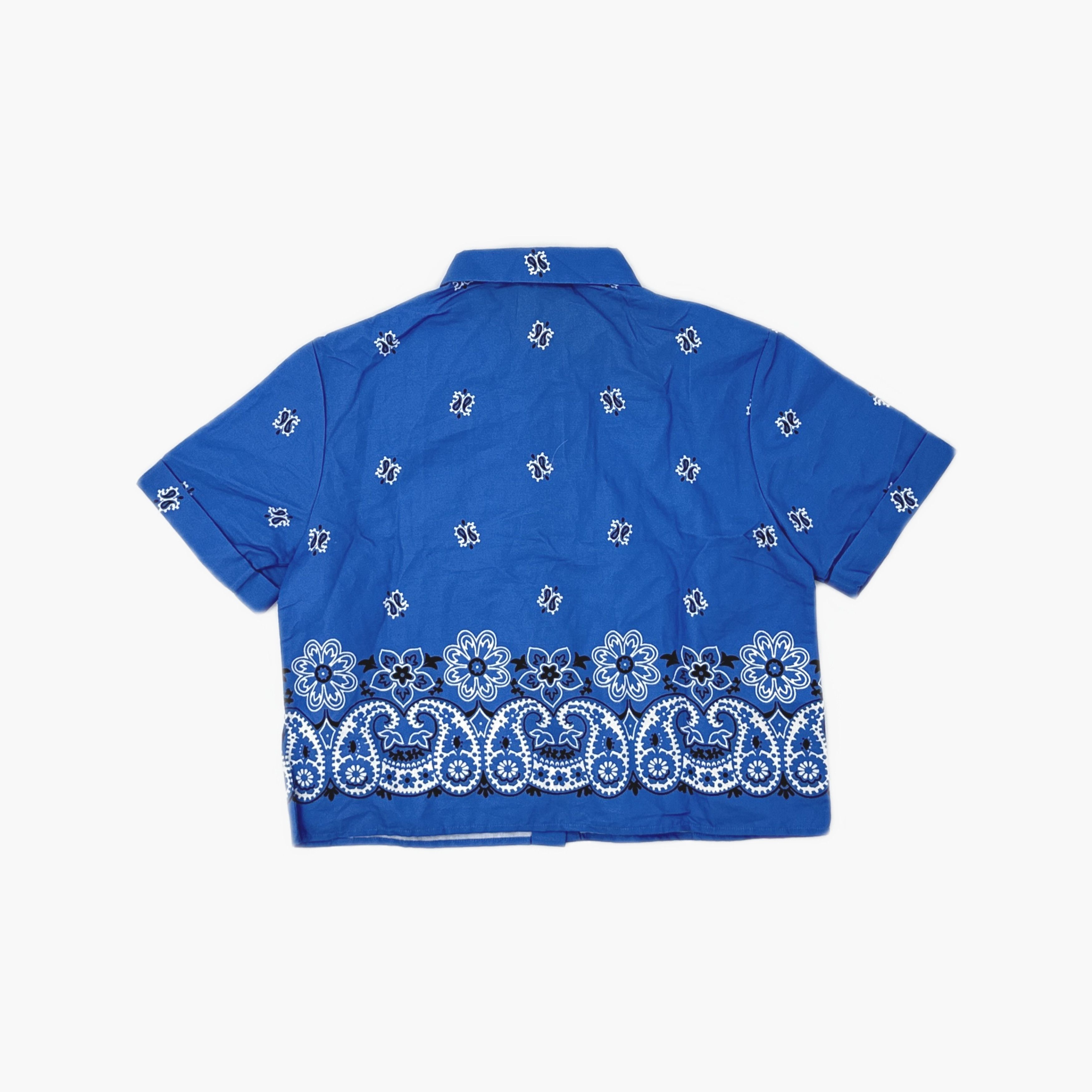 Miu Miu Miu Miu Paisley Button Up Shirt Size 36 Size XS / US 0-2 / IT 36-38 - 2 Thumbnail
