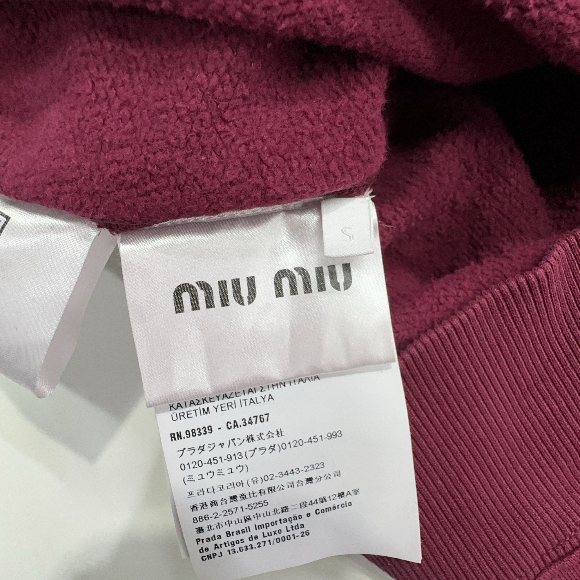 Miu Miu Miu Miu Logo Polo Shirt Size S Size S / US 4 / IT 40 - 4 Thumbnail