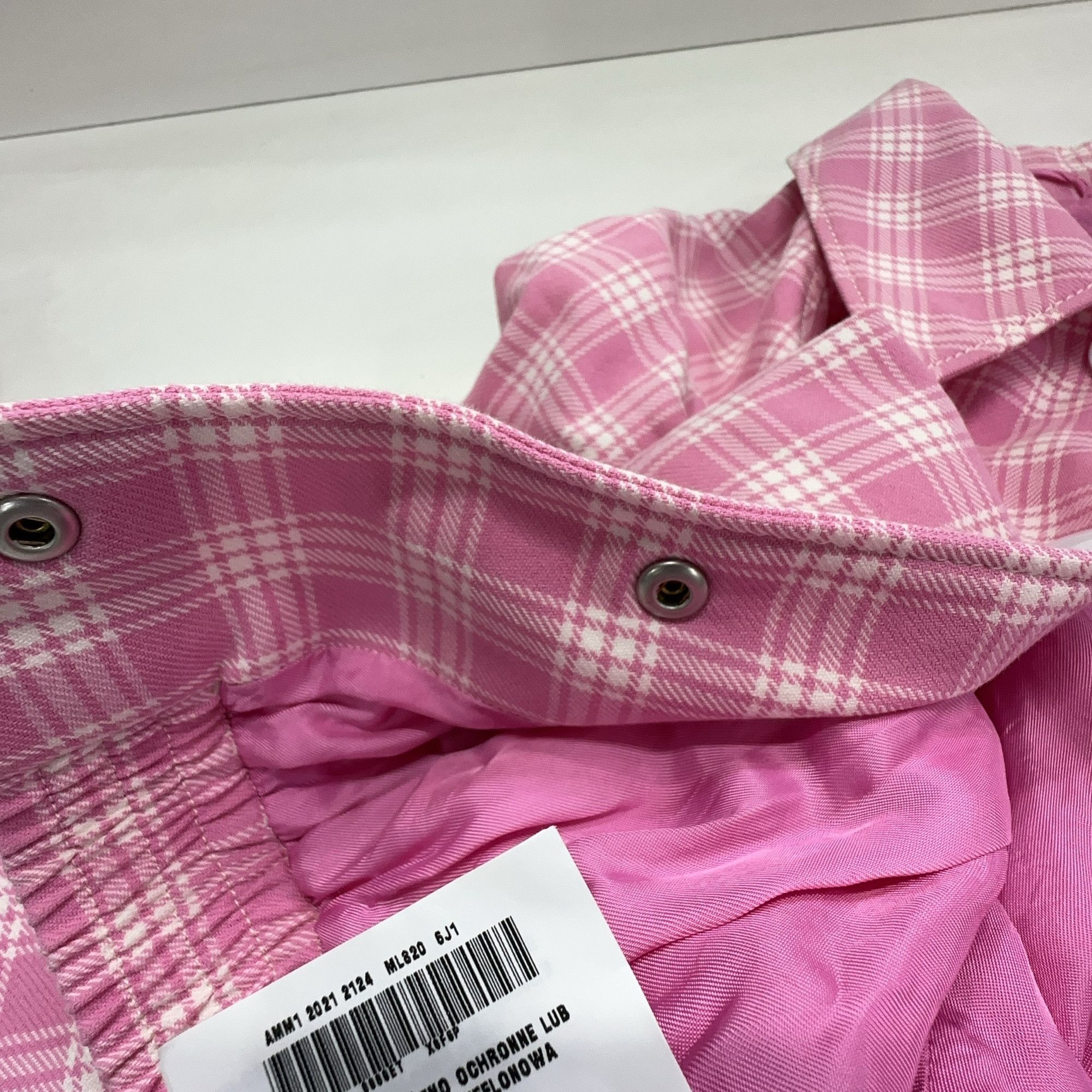 Miu Miu Miu Miu Plaid Logo Shirt Jacket Size 40 Size S / US 4 / IT 40 - 6 Thumbnail