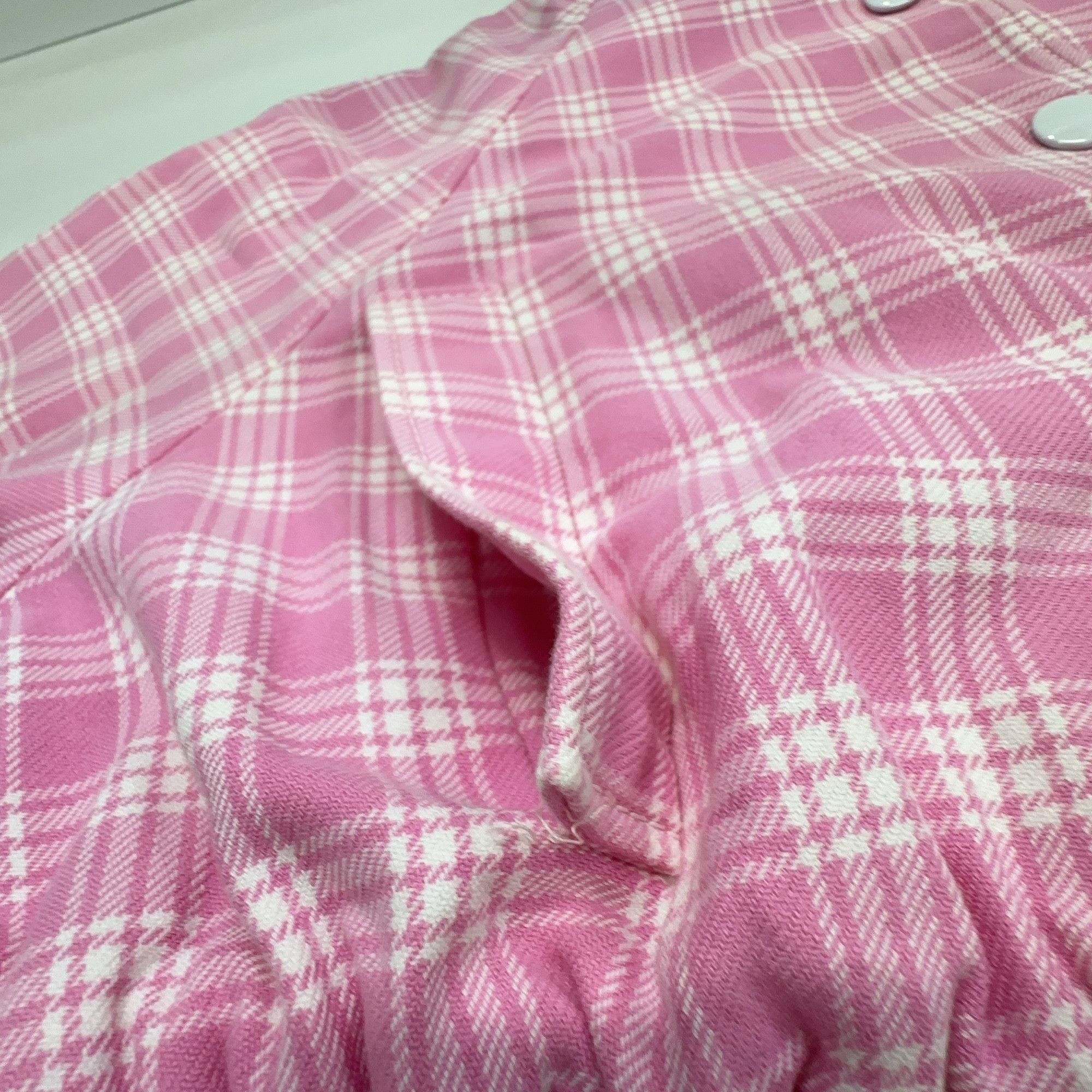 Miu Miu Miu Miu Plaid Logo Shirt Jacket Size 40 Size S / US 4 / IT 40 - 8 Thumbnail