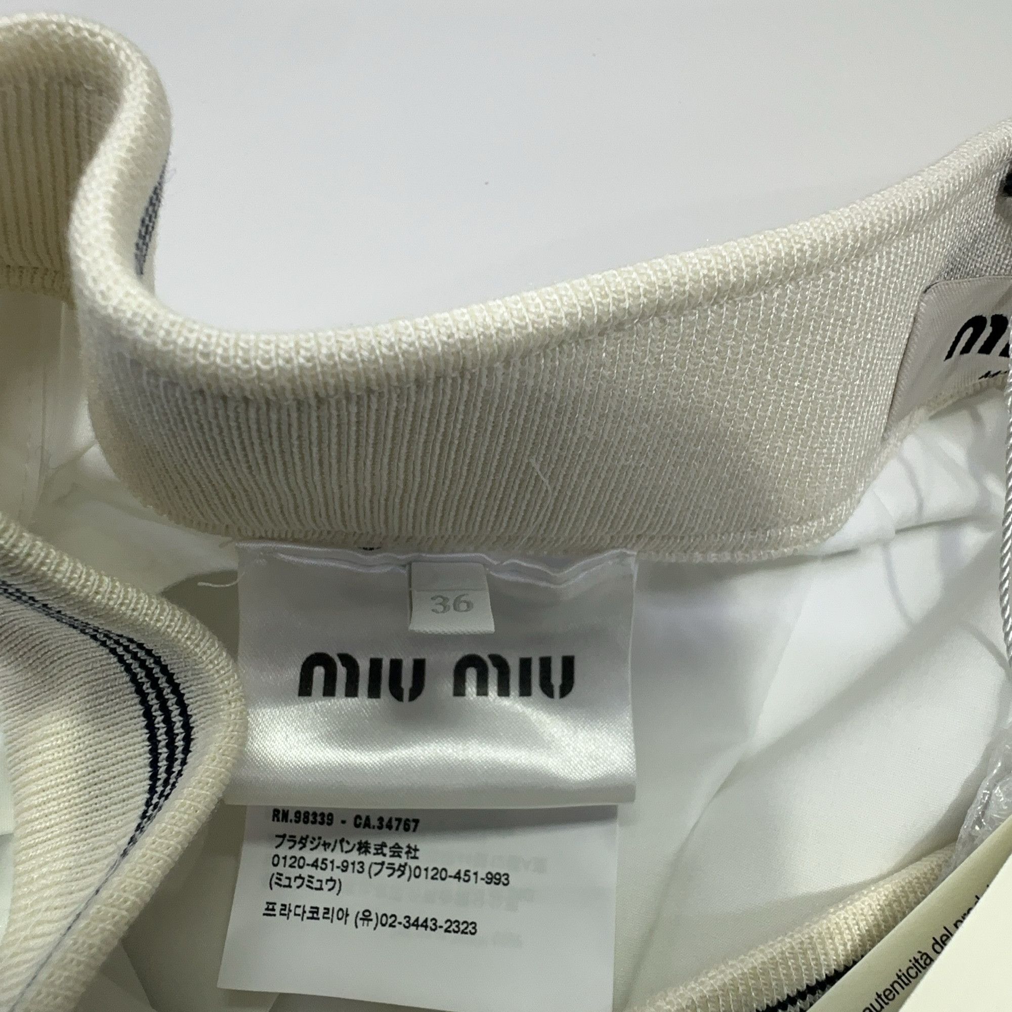 Miu Miu Miu Miu Pleated Mini Skirt Size 36 Size 25" / US 0 / IT 36 - 5 Thumbnail
