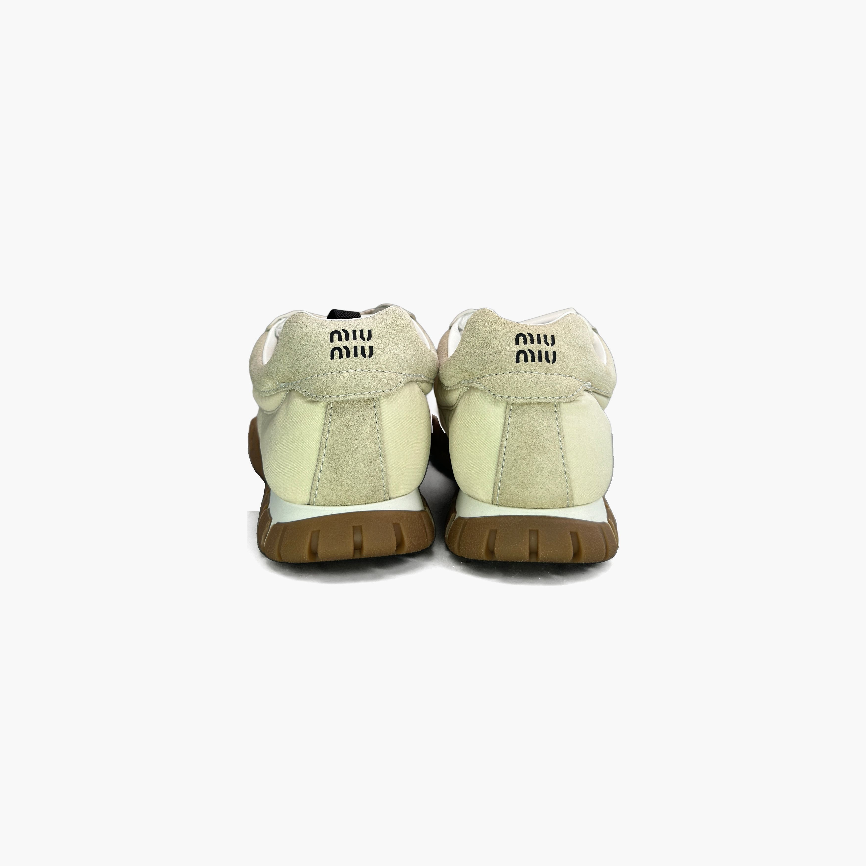 Miu Miu Miu Miu Suede Low-Top Sneakers Size 37 Size US 7 / IT 37 - 6 Thumbnail