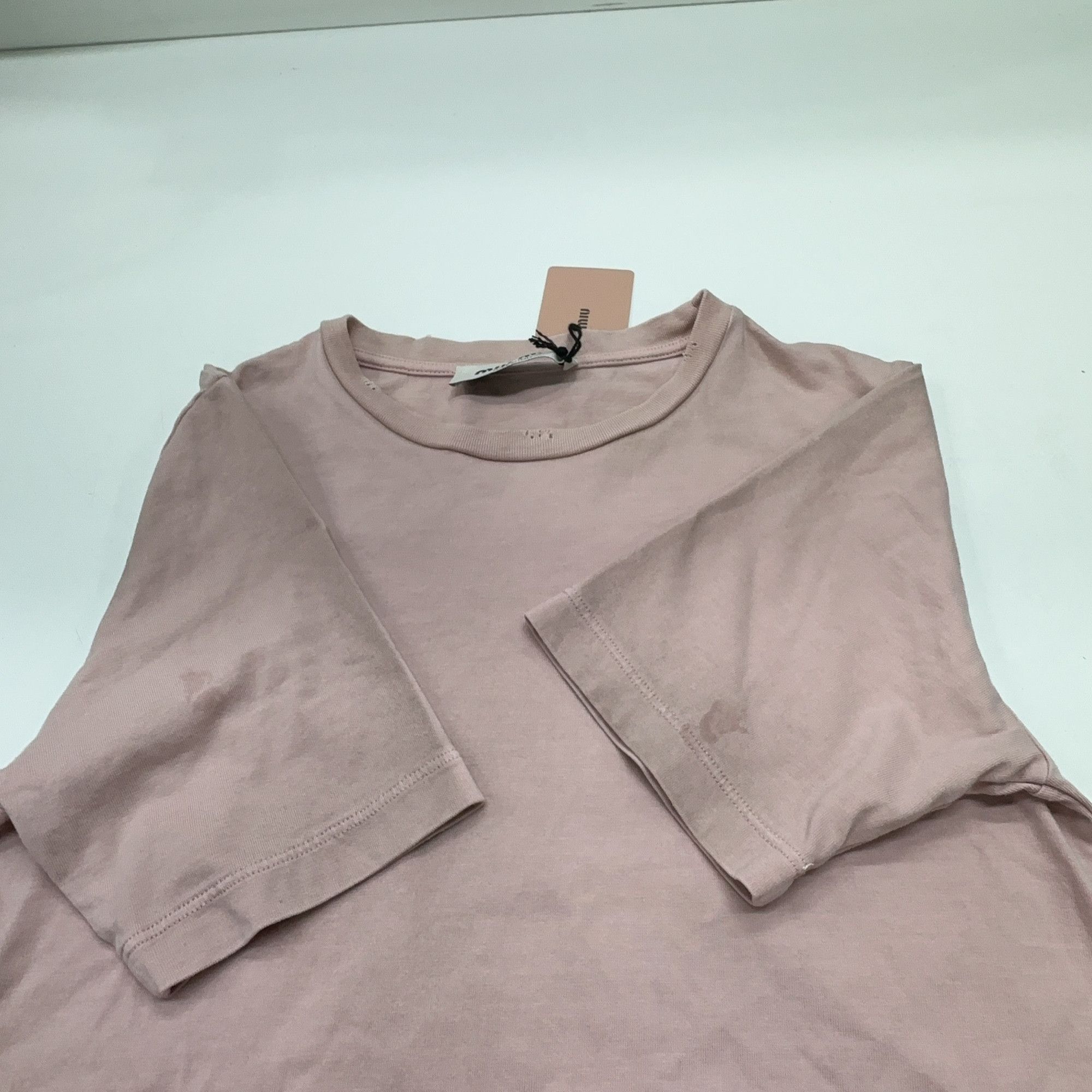 Miu Miu Miu Miu Logo Embroidery T-Shirt Size S Size S / US 4 / IT 40 - 12 Thumbnail