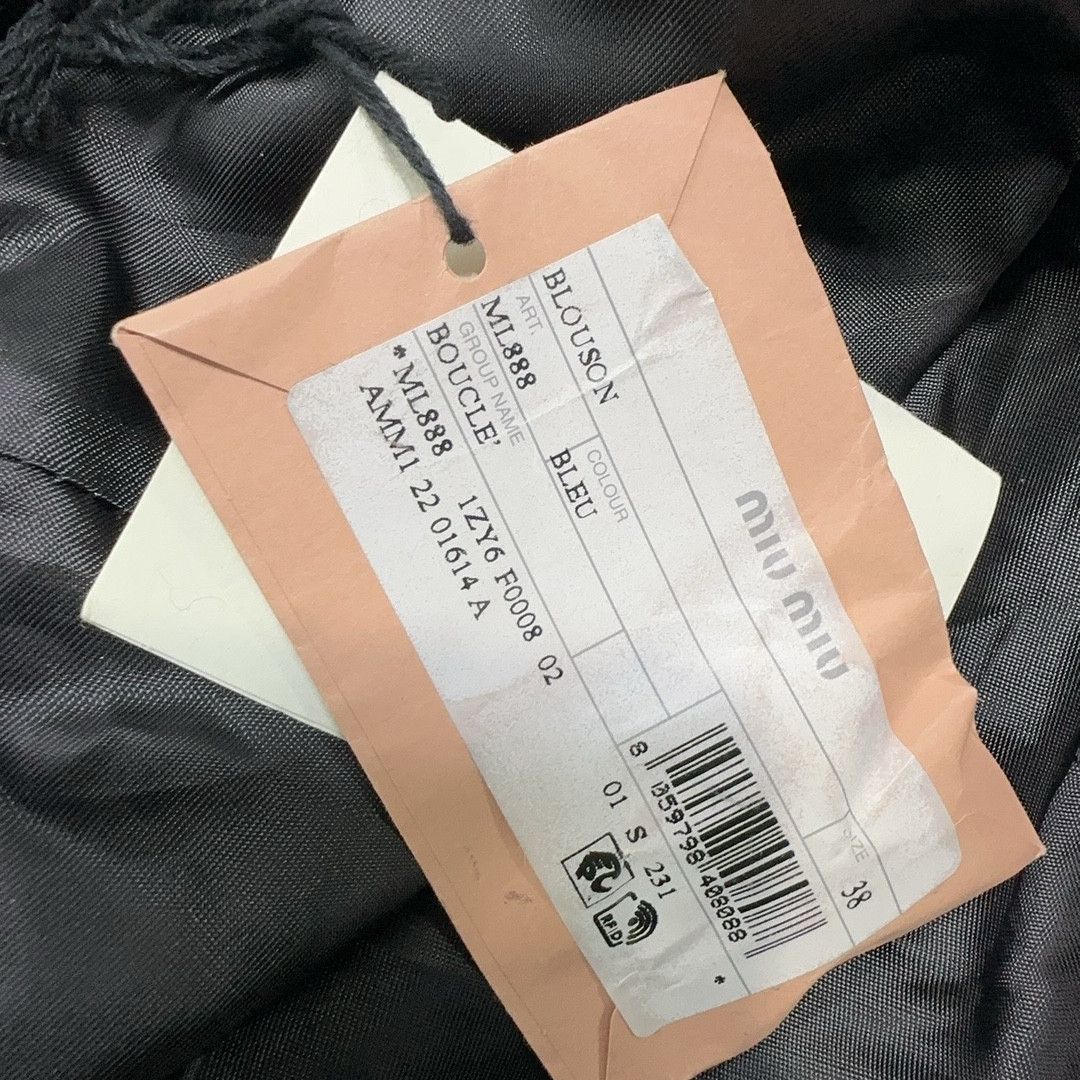 Miu Miu Miu Miu Bouclé Jacket Size 38 Size XS / US 0-2 / IT 36-38 - 5 Thumbnail