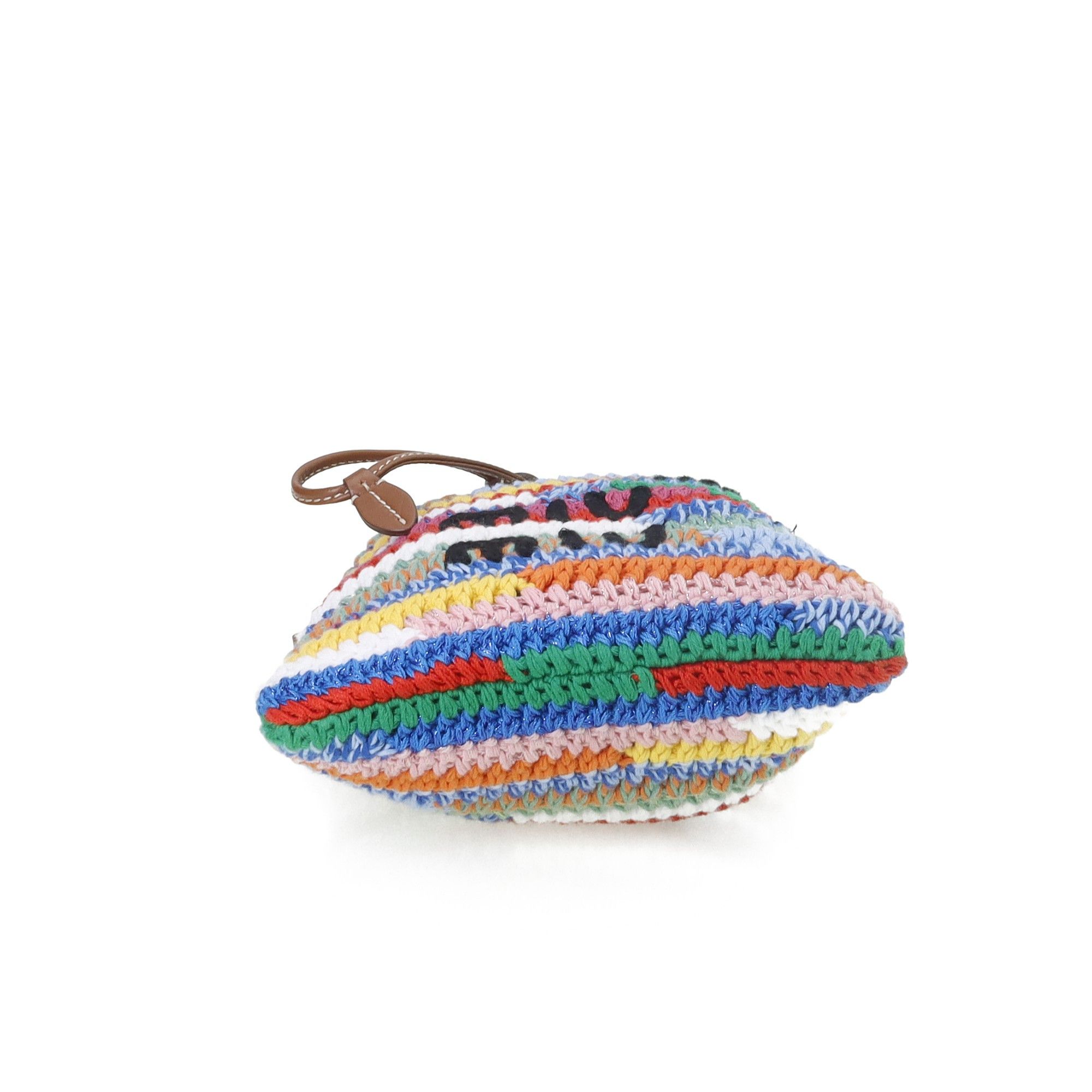 Miu Miu Miu Miu Multicolor Crochet Bucket Bag One Size Size ONE SIZE - 4 Thumbnail
