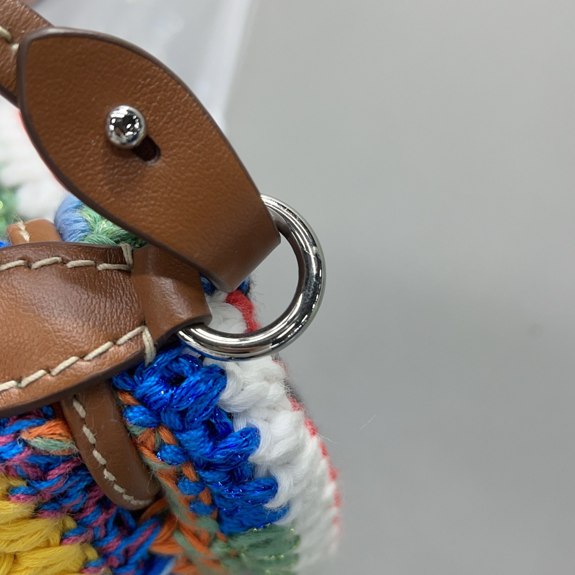 Miu Miu Miu Miu Multicolor Crochet Bucket Bag One Size Size ONE SIZE - 7 Thumbnail