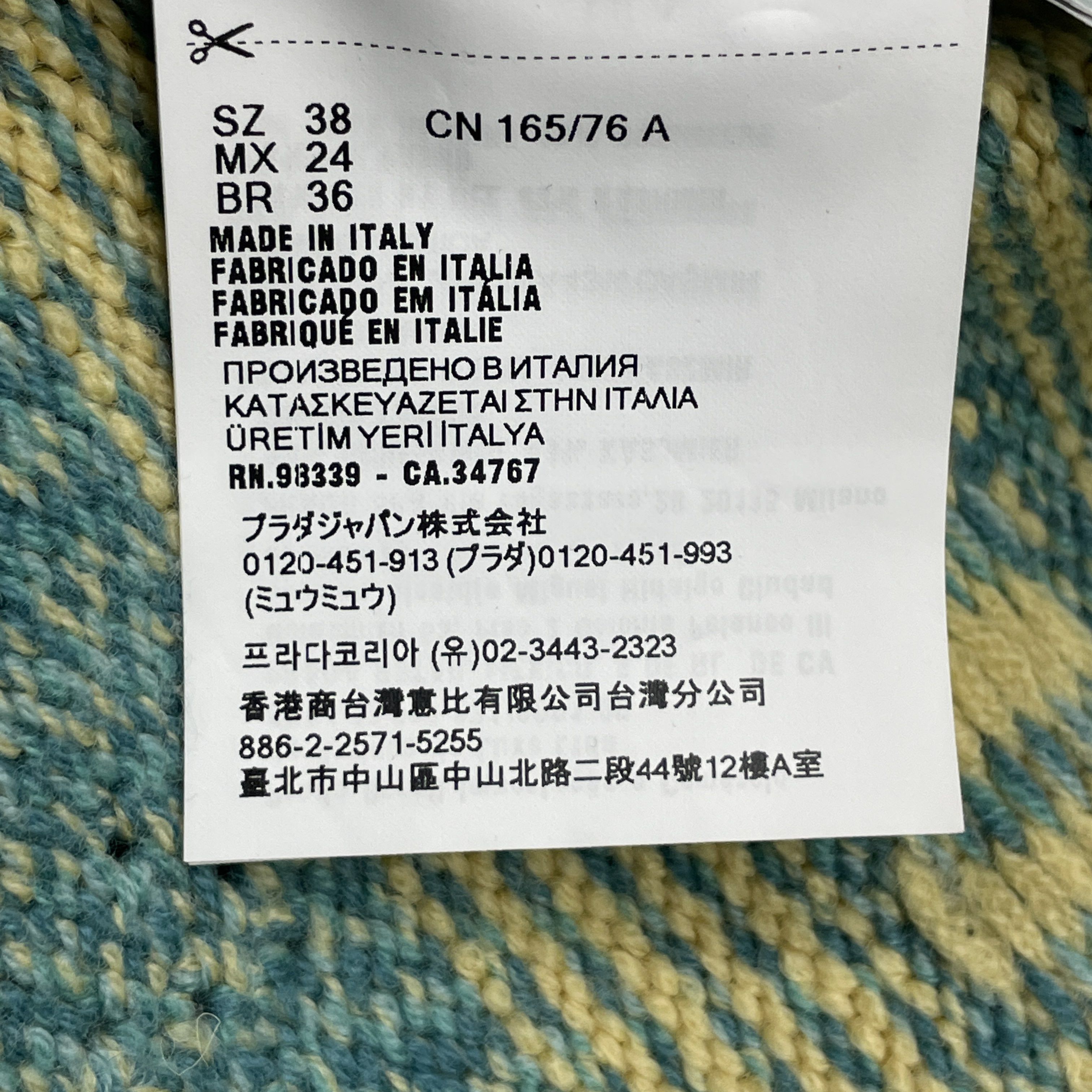 Miu Miu Miu Miu Logo Pattern Knit Cardigan Size 38 Size XS / US 0-2 / IT 36-38 - 4 Thumbnail