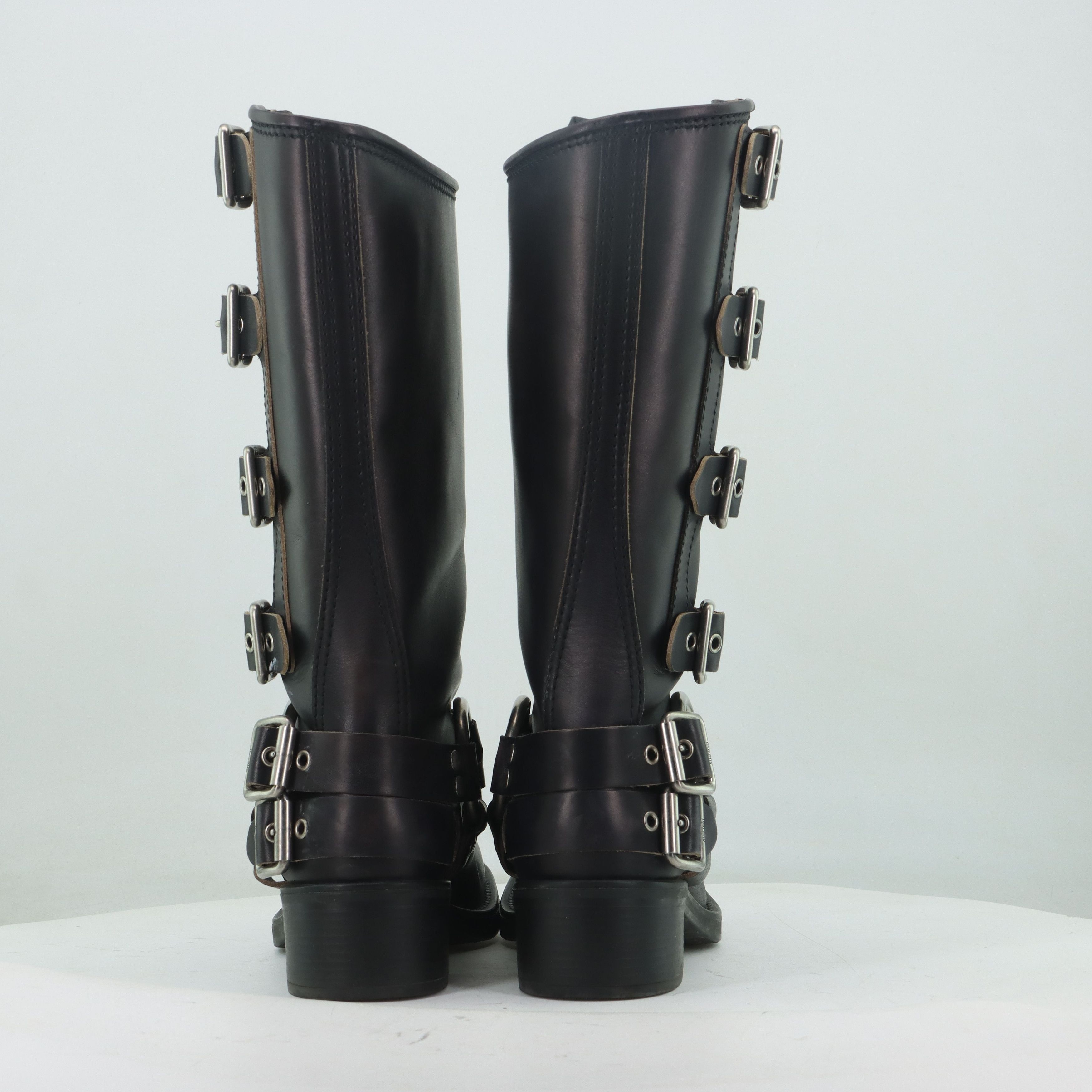 Miu Miu Miu Miu Buckled Leather Boots Size 38 Size US 8 / IT 38 - 5 Thumbnail