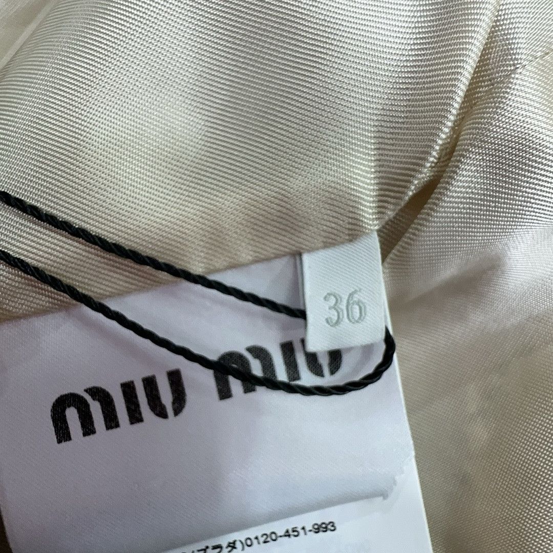 Miu Miu Miu Miu Checkered Jacket Size 36 Size XS / US 0-2 / IT 36-38 - 6 Thumbnail
