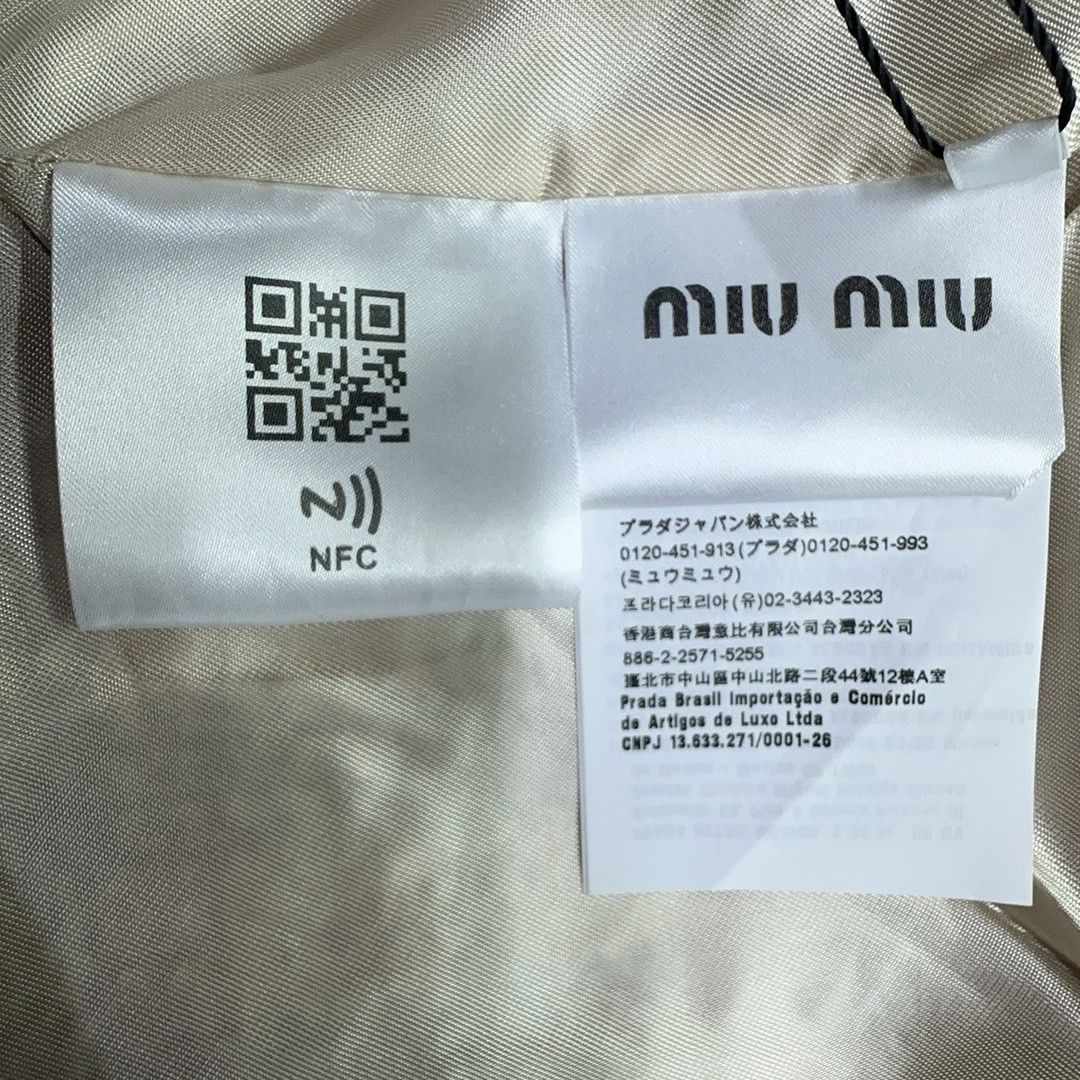 Miu Miu Miu Miu Checkered Jacket Size 36 Size XS / US 0-2 / IT 36-38 - 4 Thumbnail