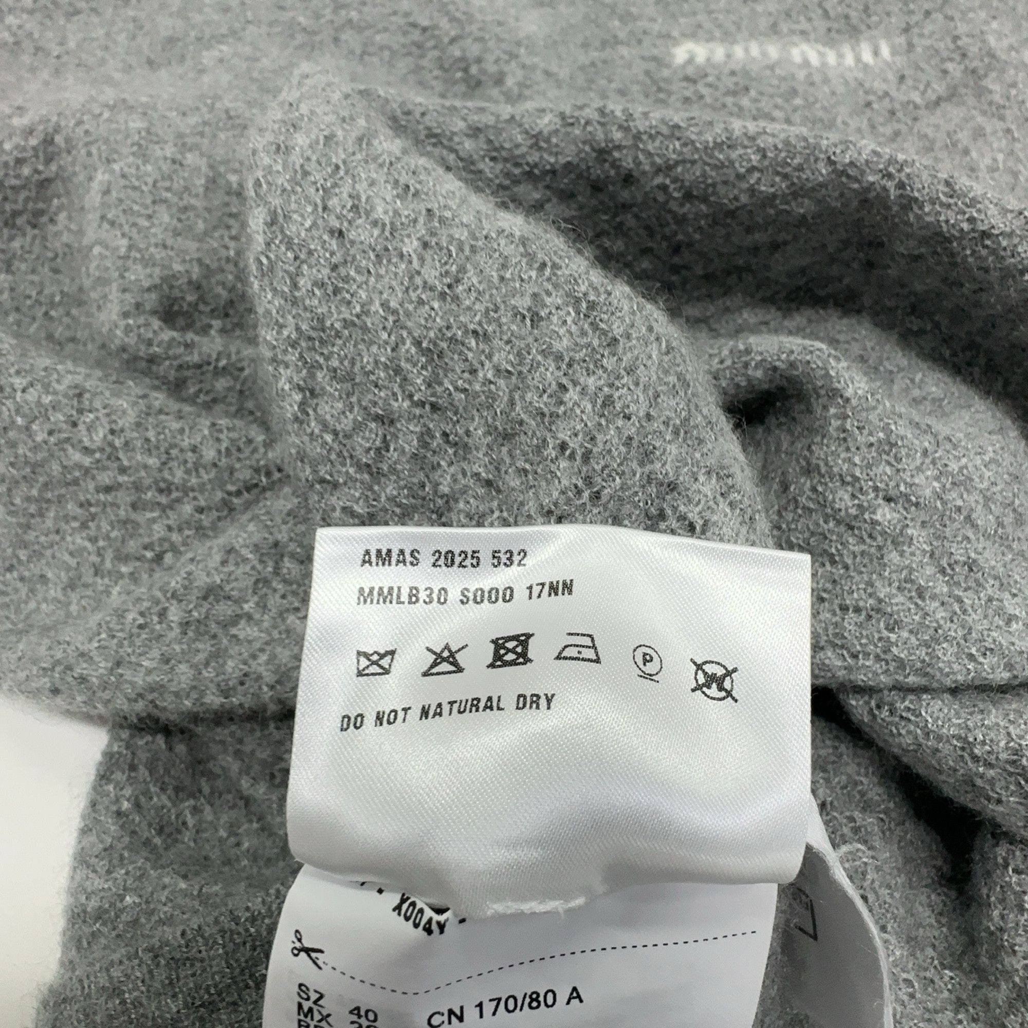 Miu Miu Miu Miu Cashmere Knit Logo Sweater Size 40 Size S / US 4 / IT 40 - 4 Thumbnail