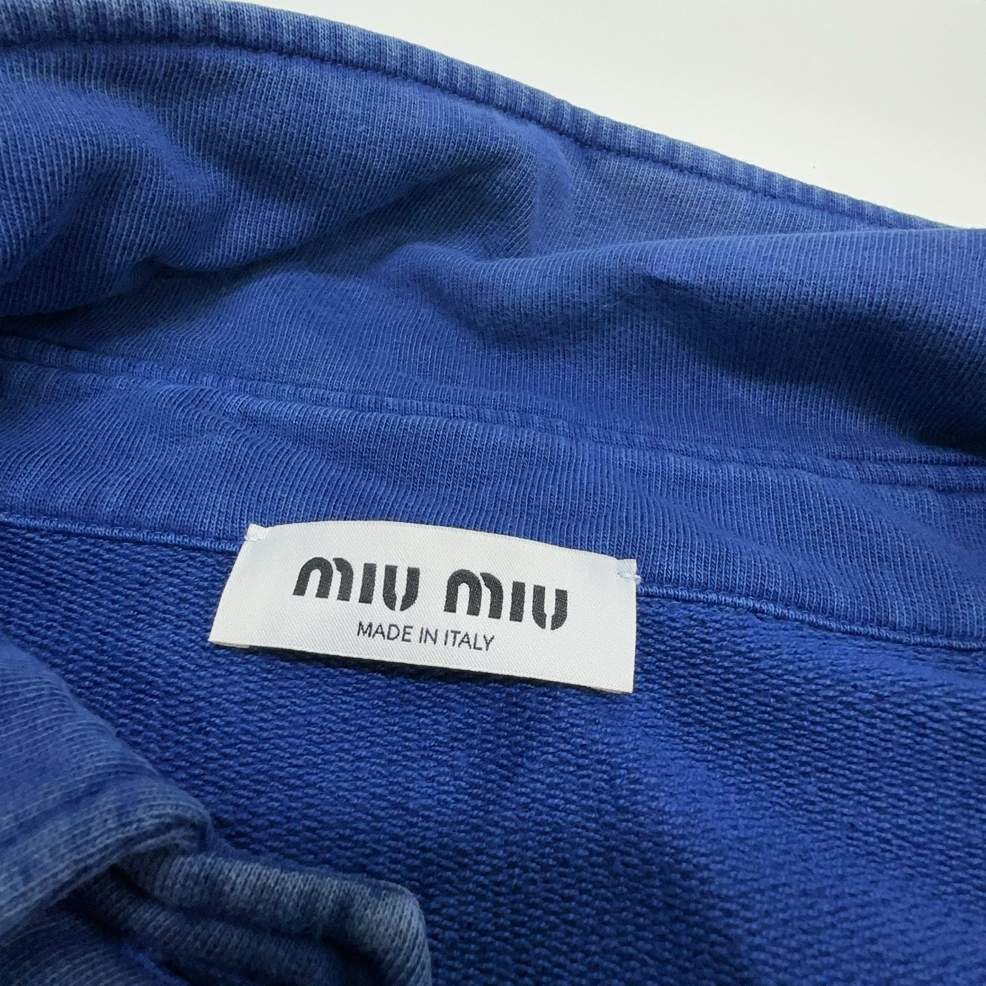 Miu Miu Miu Miu Embroidered Logo Polo Sweatshirt Size XS Size XS / US 0-2 / IT 36-38 - 5 Thumbnail